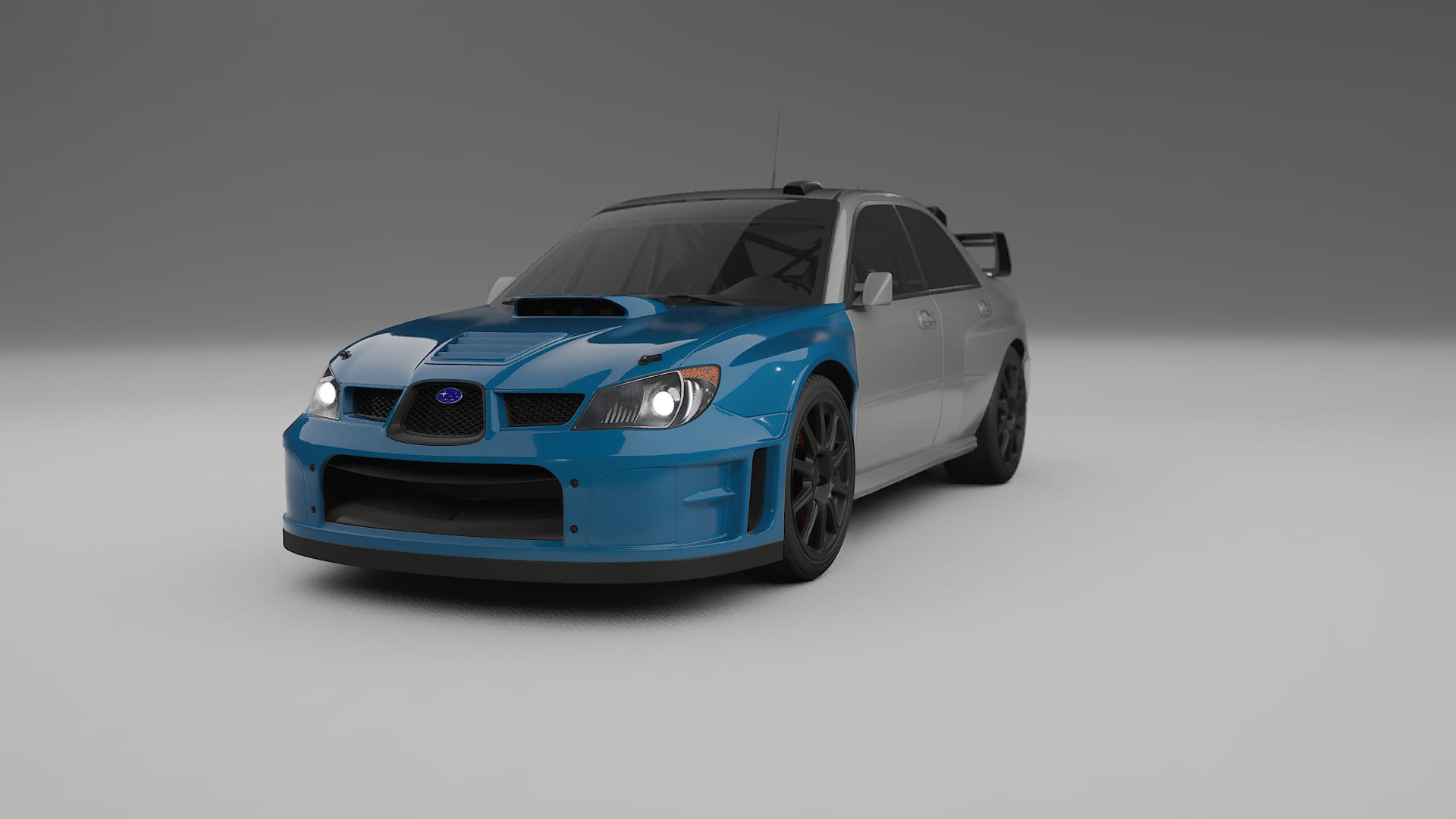 Película de Proteção de Pintura Subaru Impreza WRC GD | CrystalGuard TPU Transparente PPF Kit de Proteção Frontal