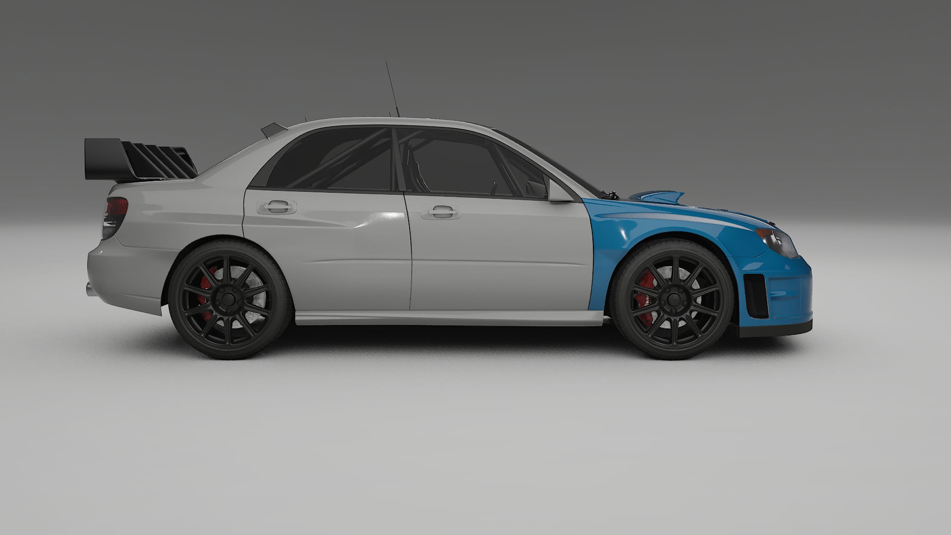Película de Proteção de Pintura Subaru Impreza WRC GD | CrystalGuard TPU Transparente PPF Kit de Proteção Frontal 2