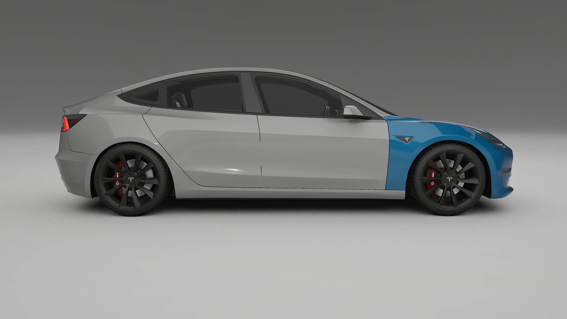 Película de Proteção de Pintura Tesla Model3 | CrystalGuard TPU Transparente PPF Kit de Proteção Frontal 2