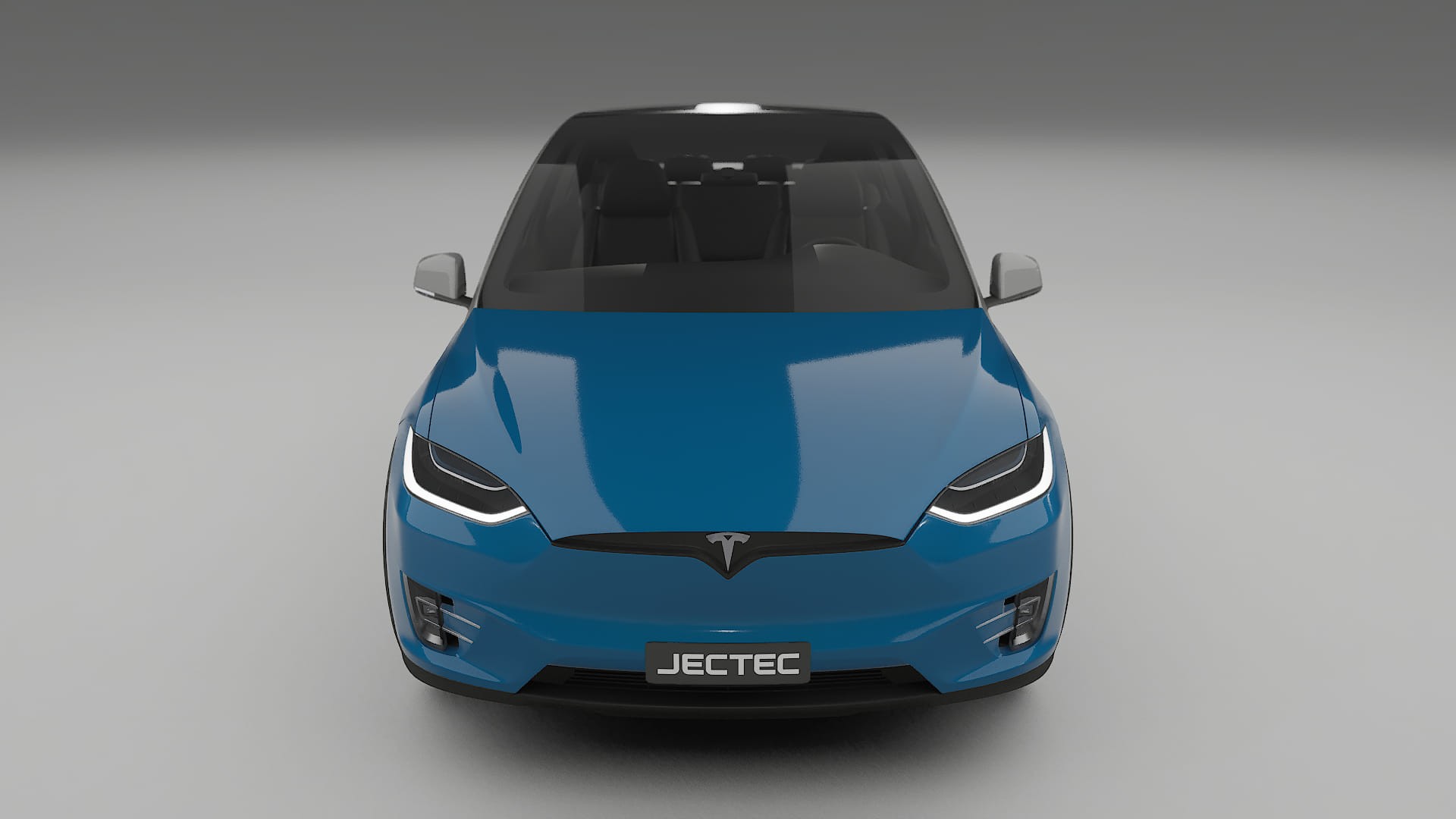 Película de Proteção de Pintura Tesla Model-X | CrystalGuard TPU Transparente PPF Kit de Proteção Frontal