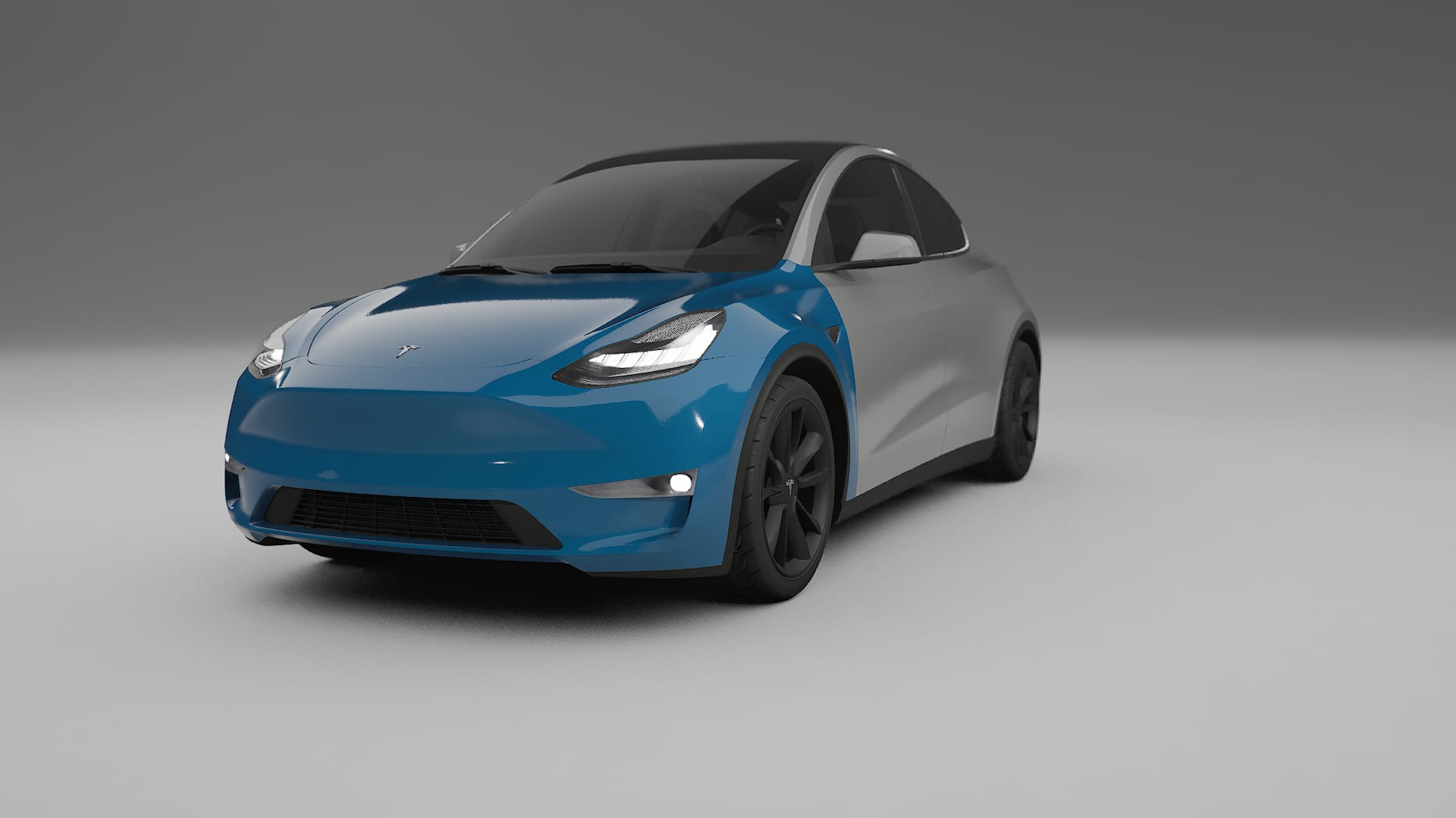 Película de Proteção de Pintura Tesla Model-Y | CrystalGuard TPU Transparente PPF Kit de Proteção Frontal