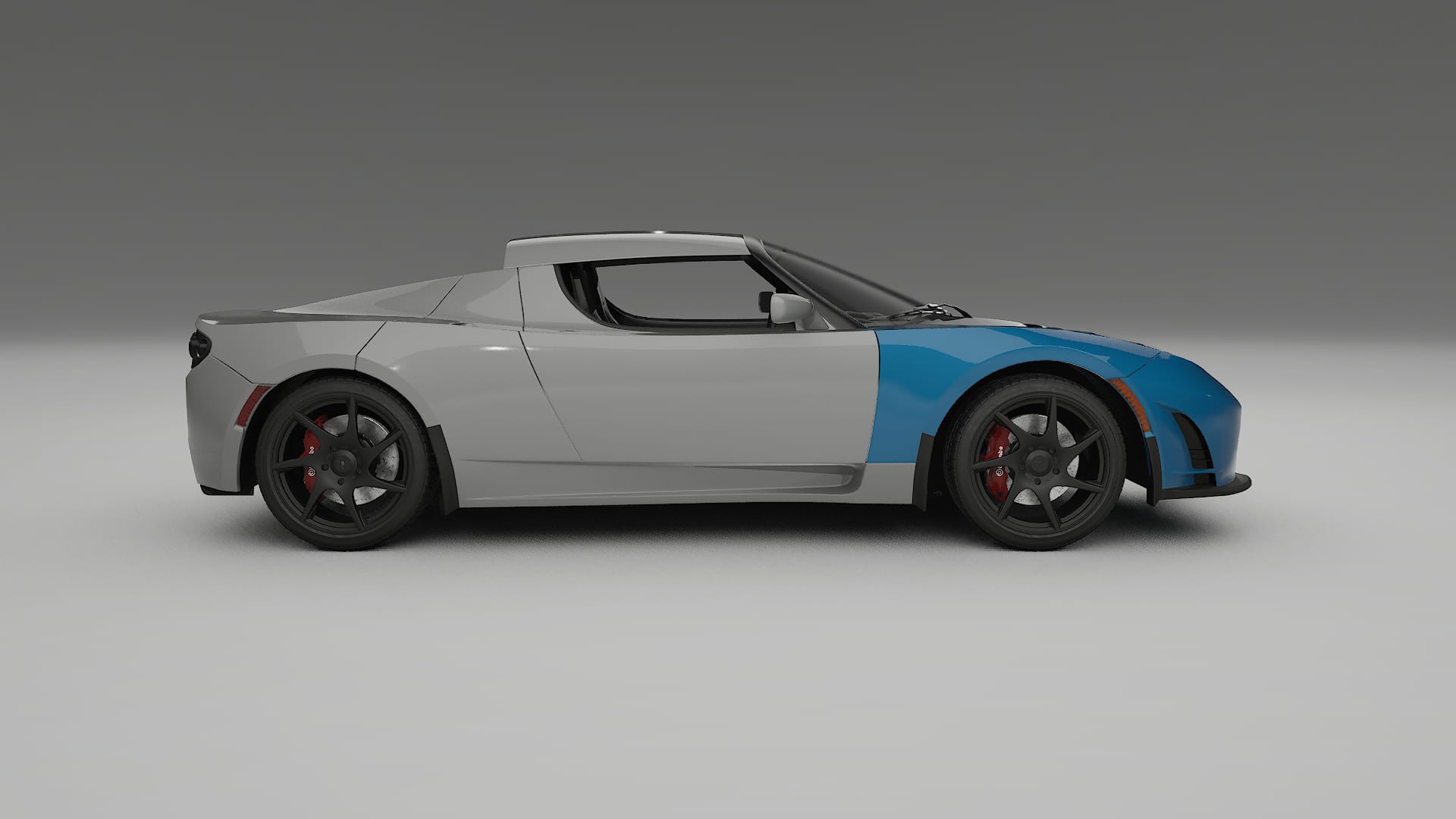 Película de Proteção de Pintura Tesla Roadster 2.5 | CrystalGuard TPU Transparente PPF Kit de Proteção Frontal 2