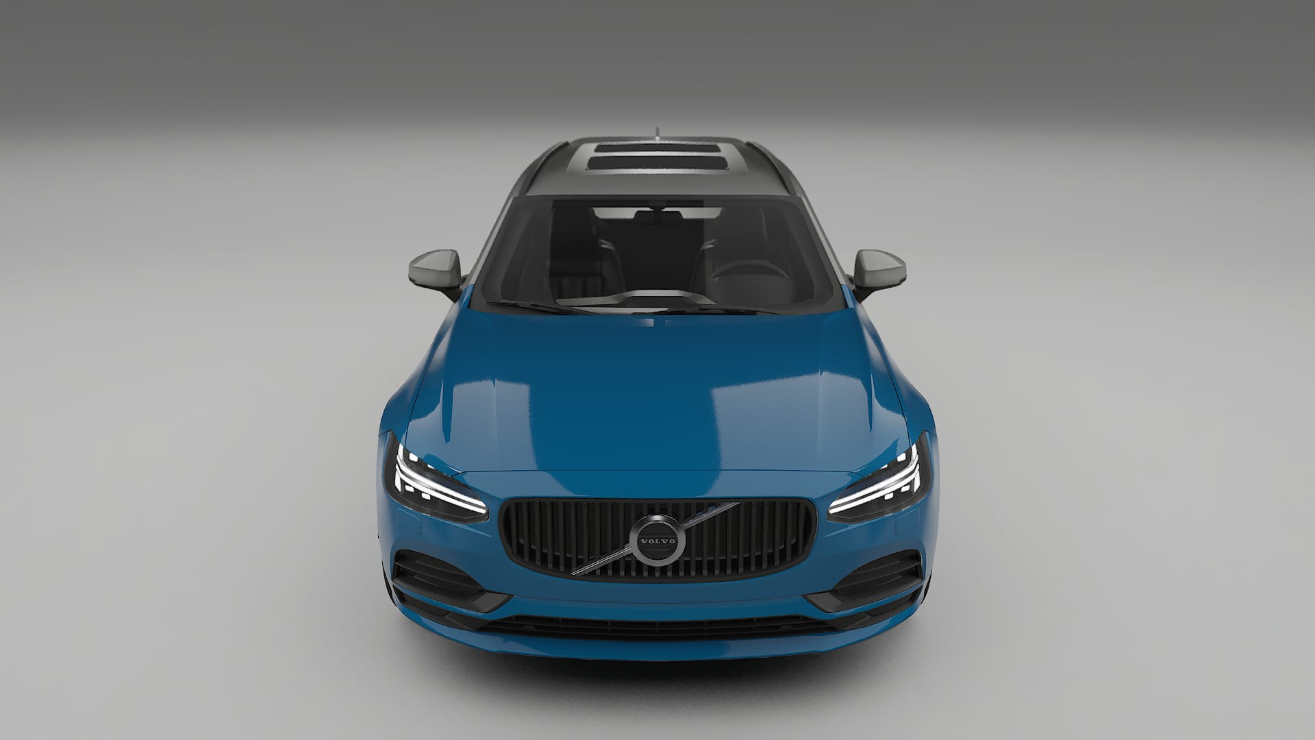 Película de Proteção de Pintura Volvo V90 P5 | CrystalGuard TPU Transparente PPF Kit de Proteção Frontal