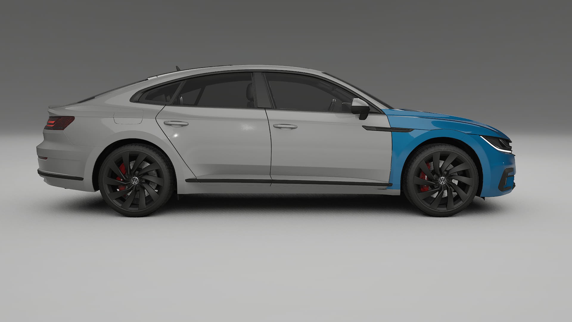 Película de Proteção de Pintura VW Arteon R 3H prefacelift pre-LCI | CrystalGuard TPU Transparente PPF Kit de Proteção Fron 2