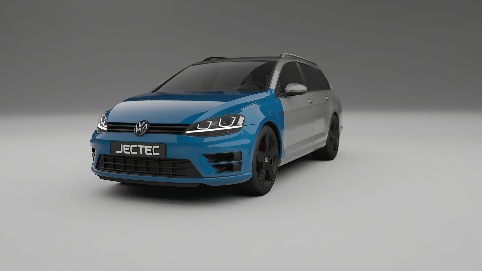 Película de Proteção de Pintura VW Golf Variant Mk7 | CrystalGuard TPU Transparente PPF Kit de Proteção Frontal