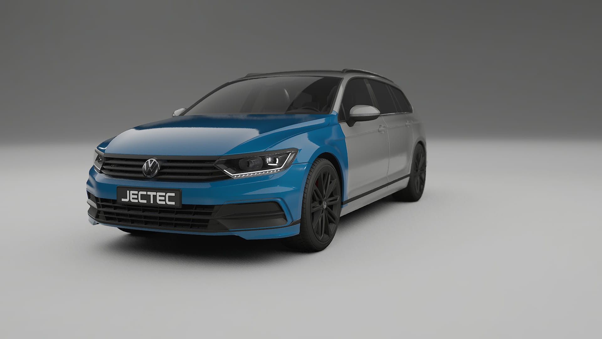 Película de Proteção de Pintura VW Passat Variant-R B8 | CrystalGuard TPU Transparente PPF Kit de Proteção Frontal