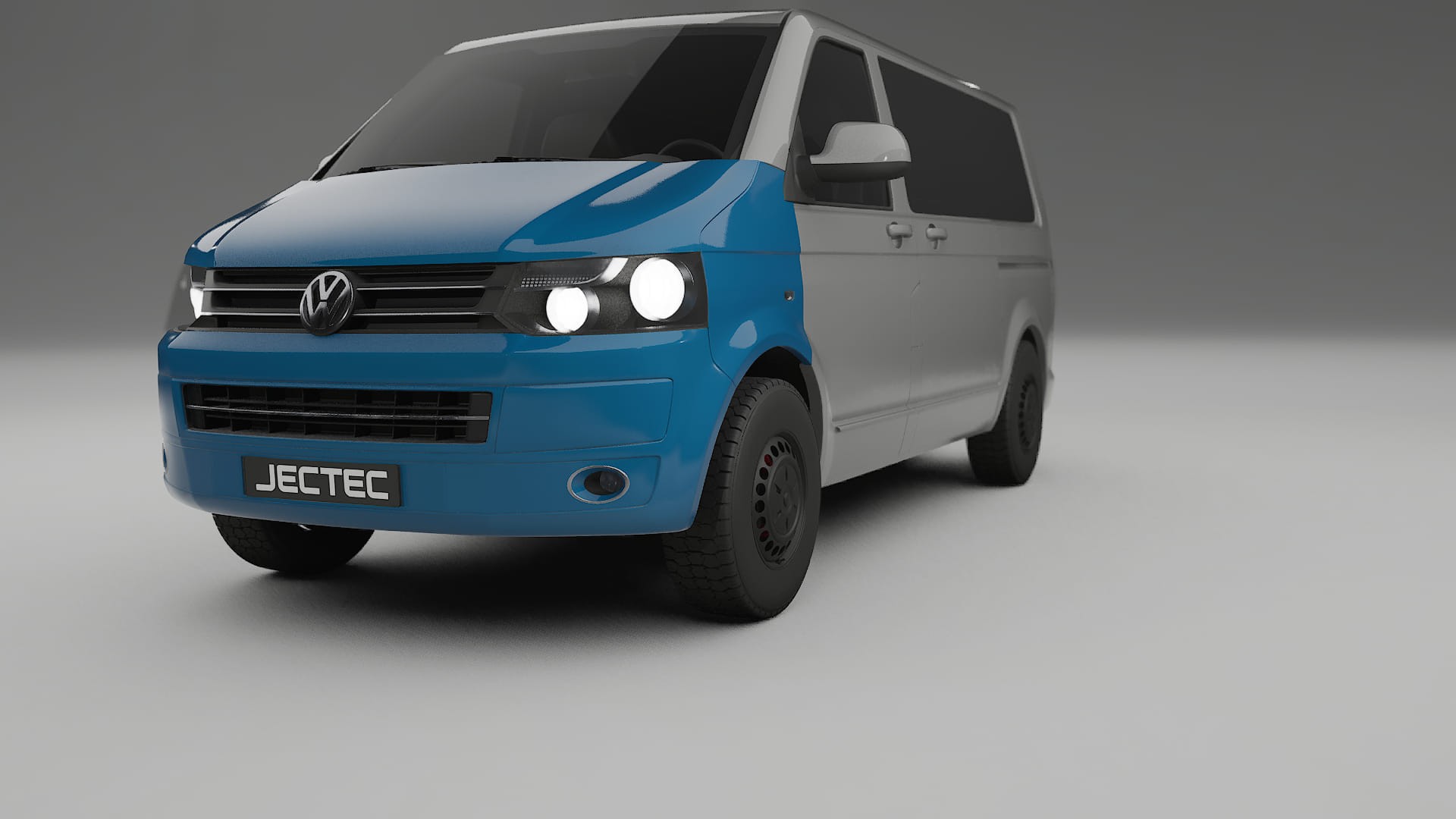Película de Proteção de Pintura VW Transporter T5 Caravelle | CrystalGuard TPU Transparente PPF Kit de Proteção Frontal