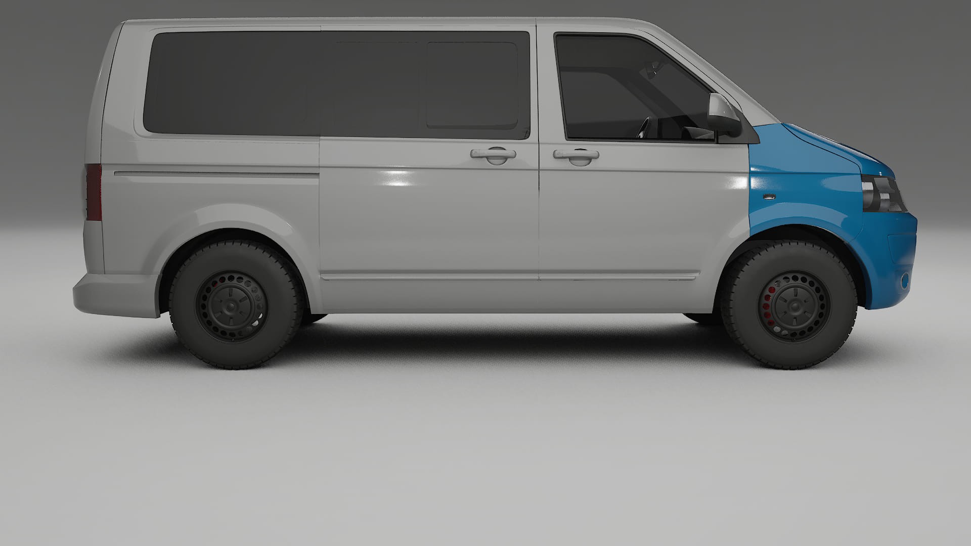 Película de Proteção de Pintura VW Transporter T5 Caravelle | CrystalGuard TPU Transparente PPF Kit de Proteção Frontal