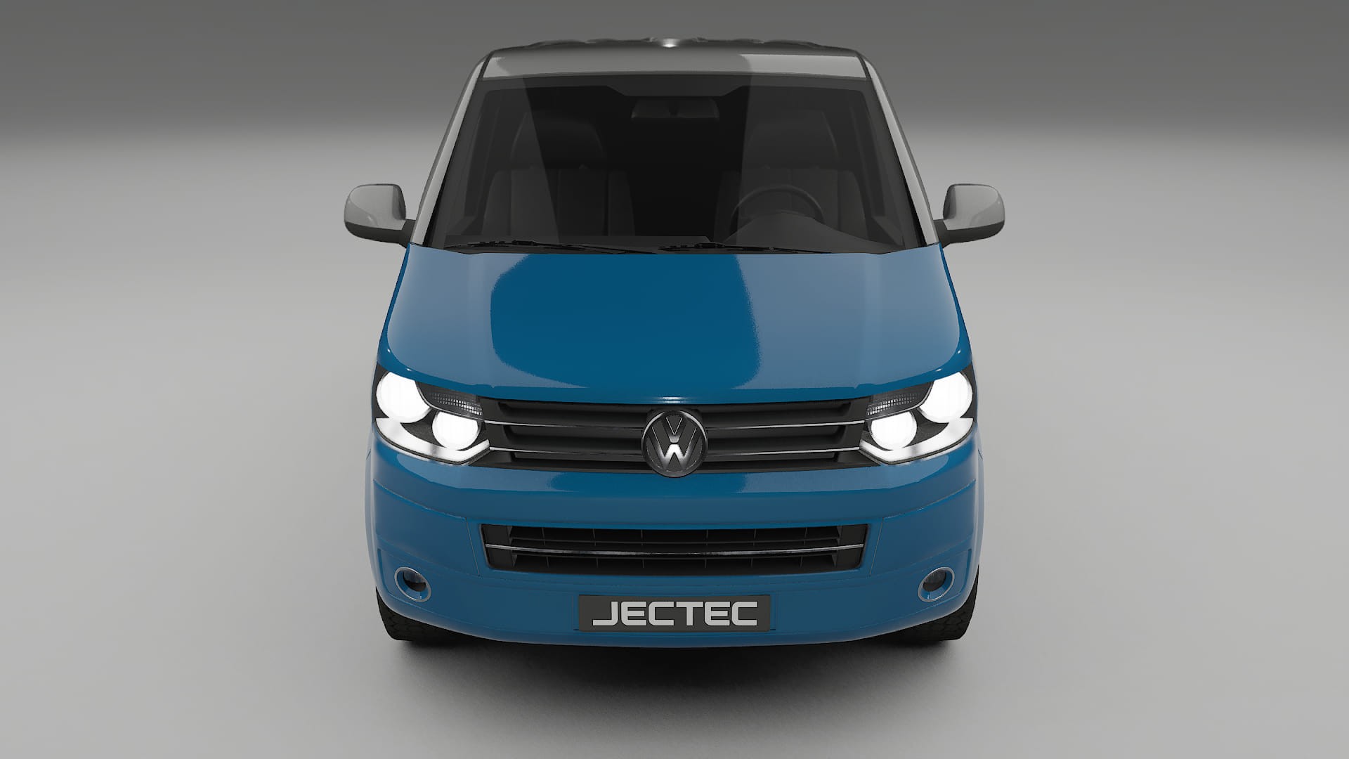 Película de Proteção de Pintura VW Transporter T5 Caravelle | CrystalGuard TPU Transparente PPF Kit de Proteção Frontal