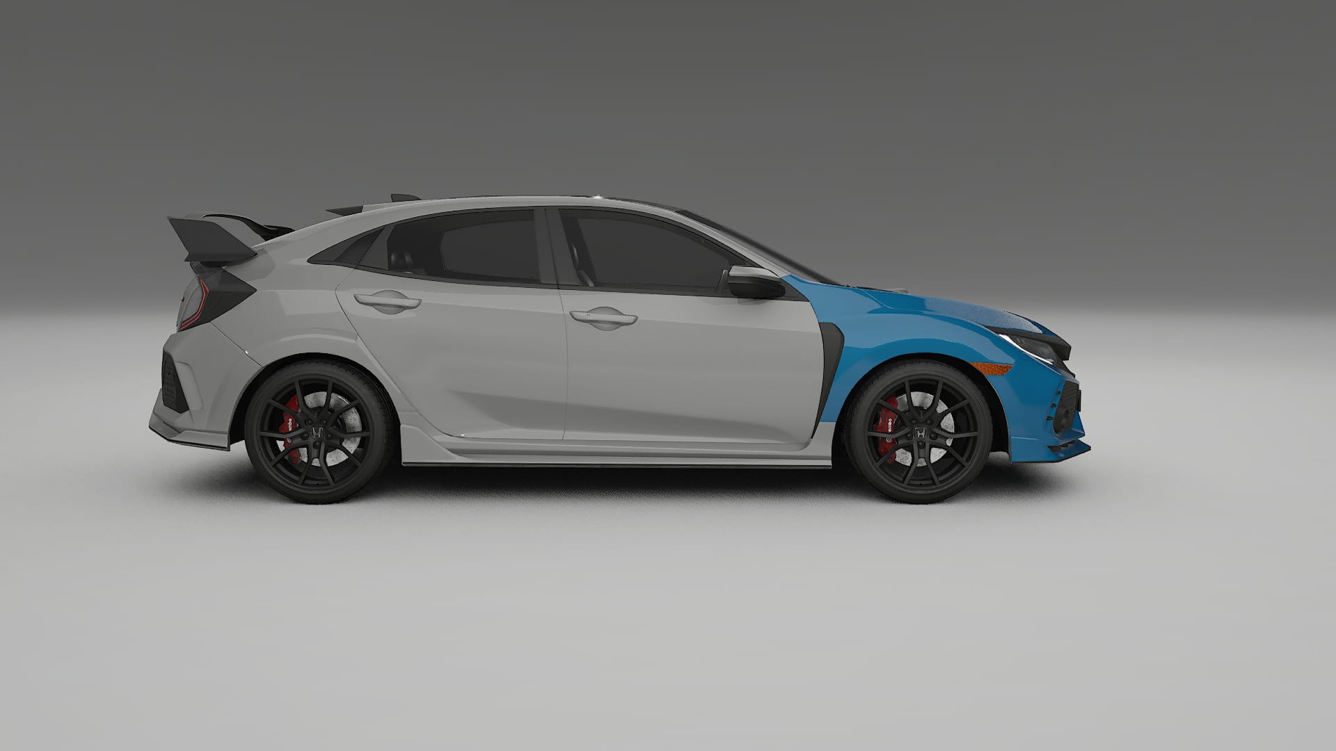 Película de Proteção de Pintura Honda Civic Type-R | CrystalGuard TPU Transparente PPF Kit de Proteção Frontal