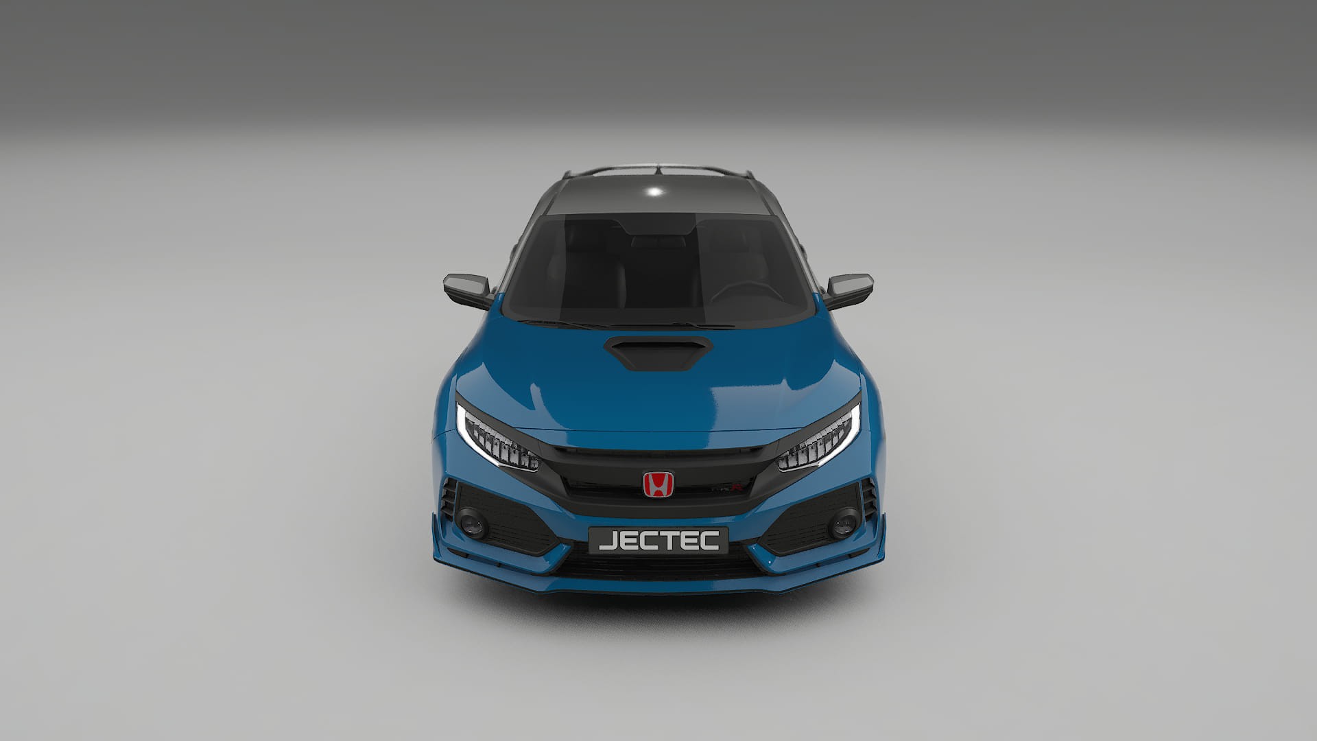 Película de Proteção de Pintura Honda Civic Type-R | CrystalGuard TPU Transparente PPF Kit de Proteção Frontal