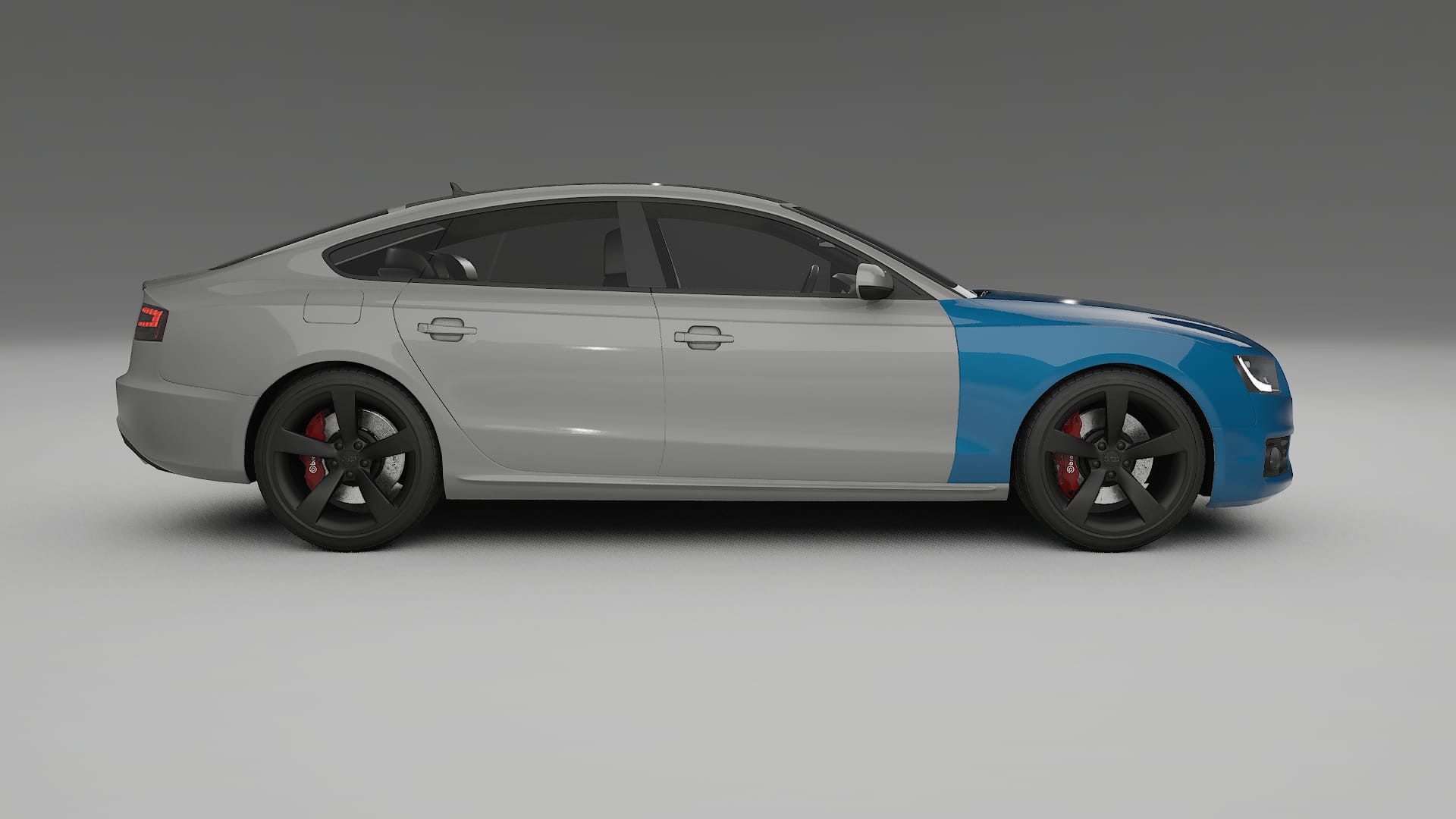 Película de Proteção de Pintura Audi A5 8T Sportback prefacelift pre-LCI | CrystalGuard TPU Transparente PPF Kit de Proteçã 2