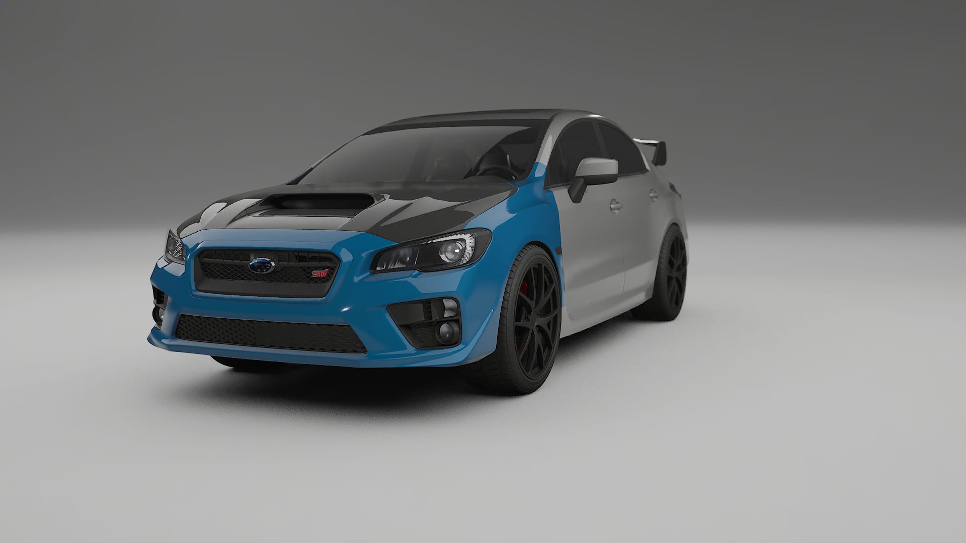 Película de Proteção de Pintura Subaru Impreza WRX Sti VA prefacelift | Kit Frontal CrystalGuard com Capô em Estilo Carbono