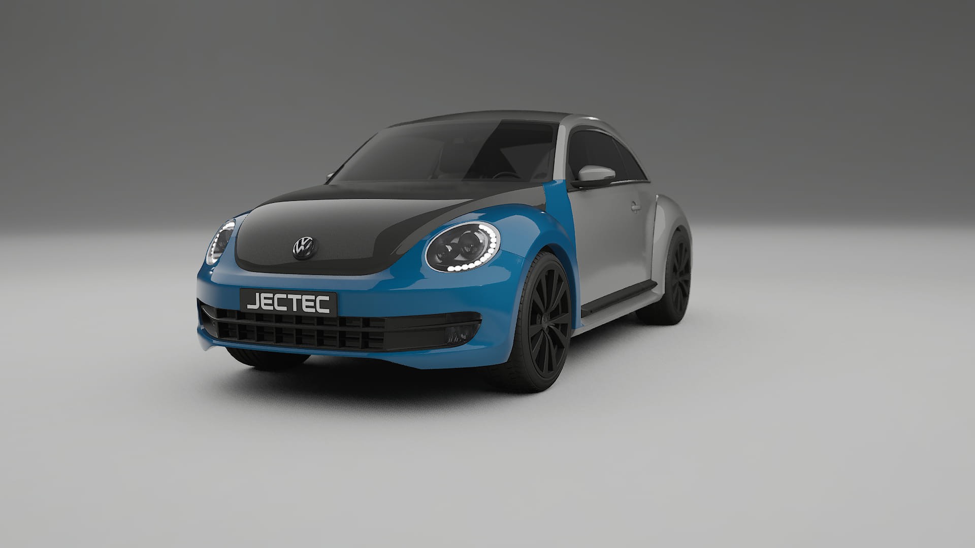 Película de Proteção de Pintura VW Beetle A5 prefacelift | Kit Frontal CrystalGuard com Capô em Estilo Carbono