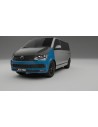 Película de Proteção de Pintura VW Transporter T6 Multivan | Kit Frontal CrystalGuard com Capô em Estilo Carbono