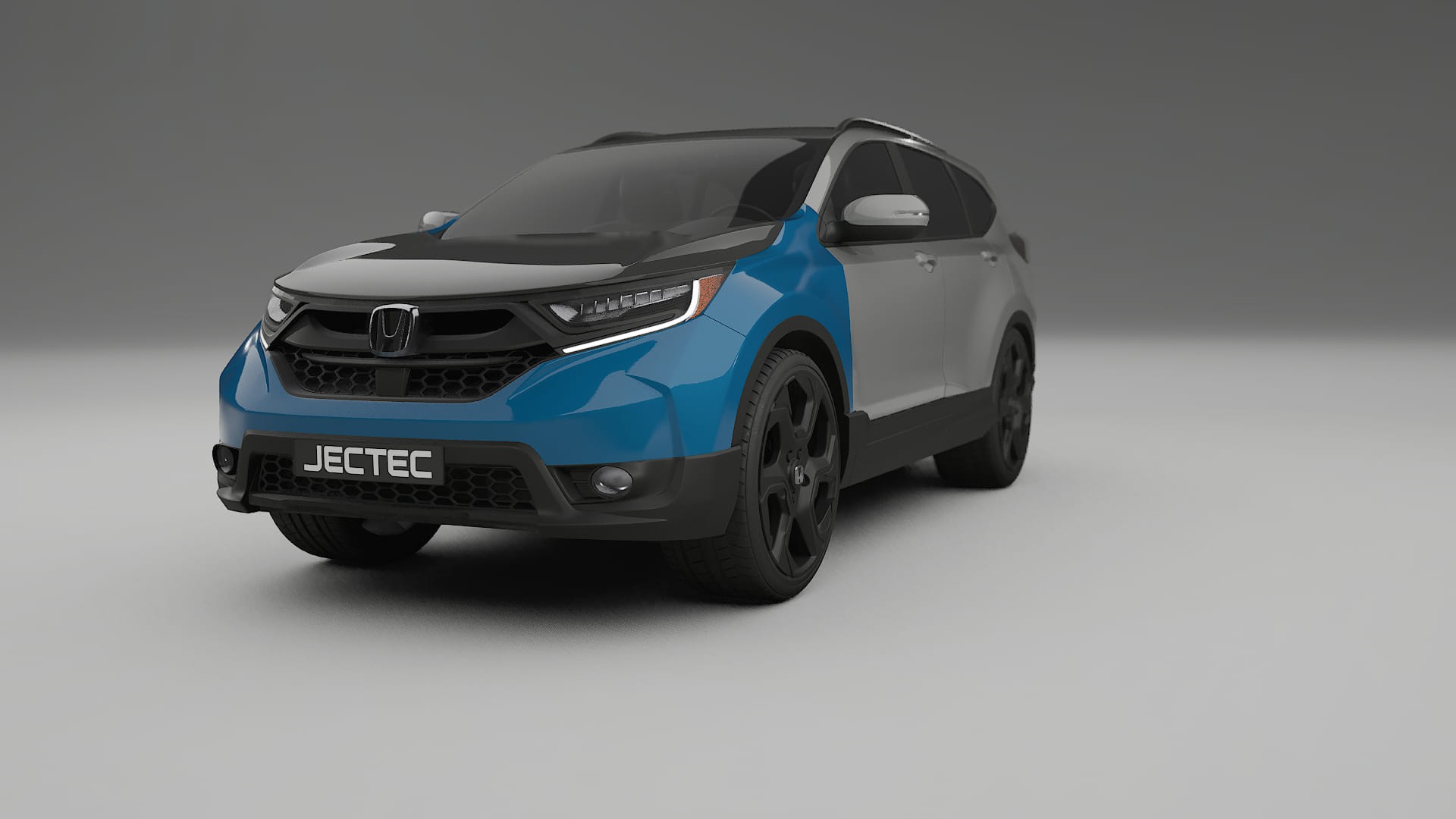 Película de Proteção de Pintura Honda CR-V Touring prefacelift | Kit Frontal CrystalGuard com Capô em Estilo Carbono