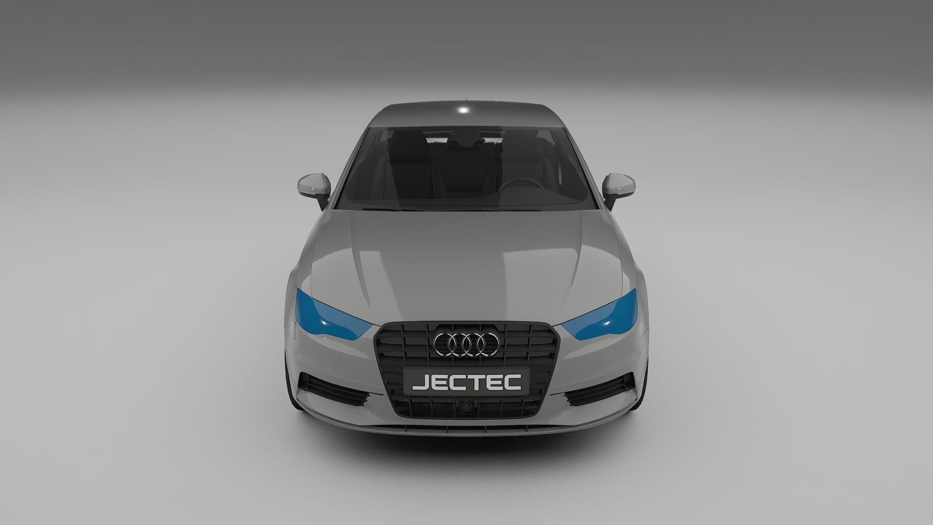 Película de Proteção de Pintura Audi A3 8V sedan prefacelift | Kit Frontal CrystalGuard com Capô em Estilo Carbono