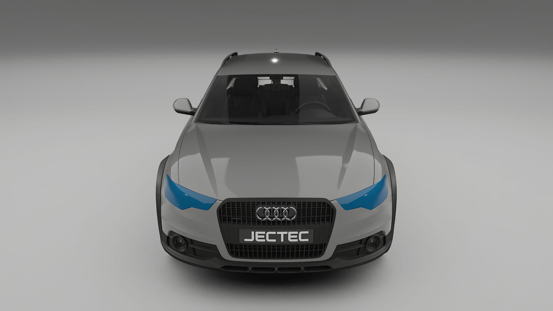 Película de Proteção de Pintura Audi A6 Allroad C7 prefacelift | Kit Frontal CrystalGuard com Capô em Estilo Carbono