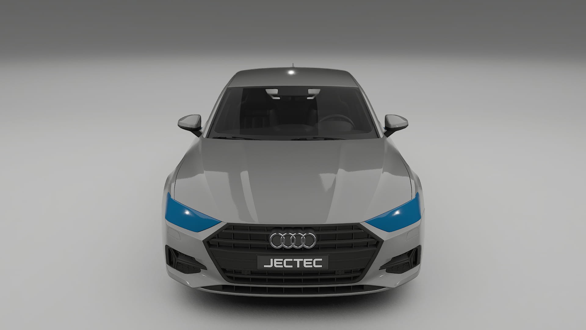 Película de Proteção de Pintura Audi A7 C8 Sportback prefacelift | Kit Frontal CrystalGuard com Capô em Estilo Carbono