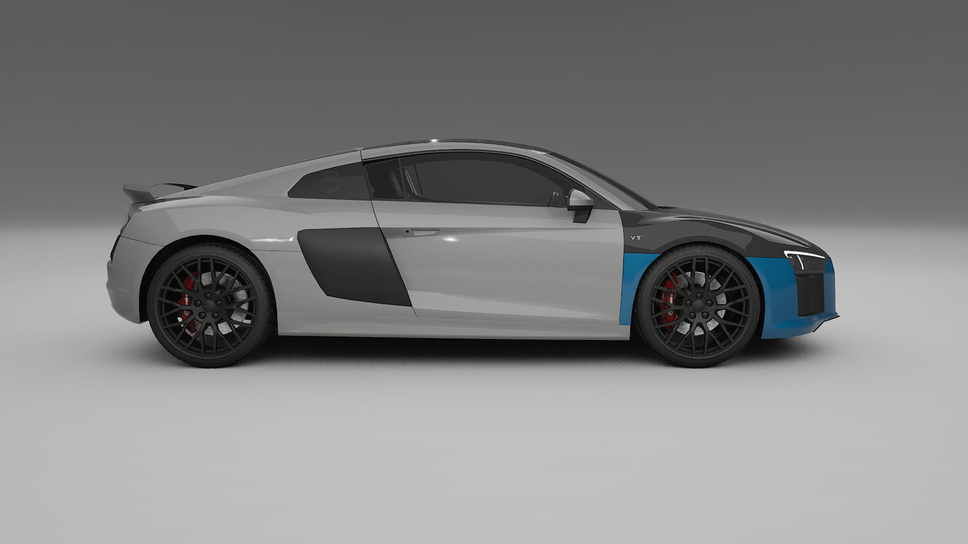 Película de Proteção de Pintura Audi R8 typ-4S prefacelift | Kit Frontal CrystalGuard com Capô em Estilo Carbono 2