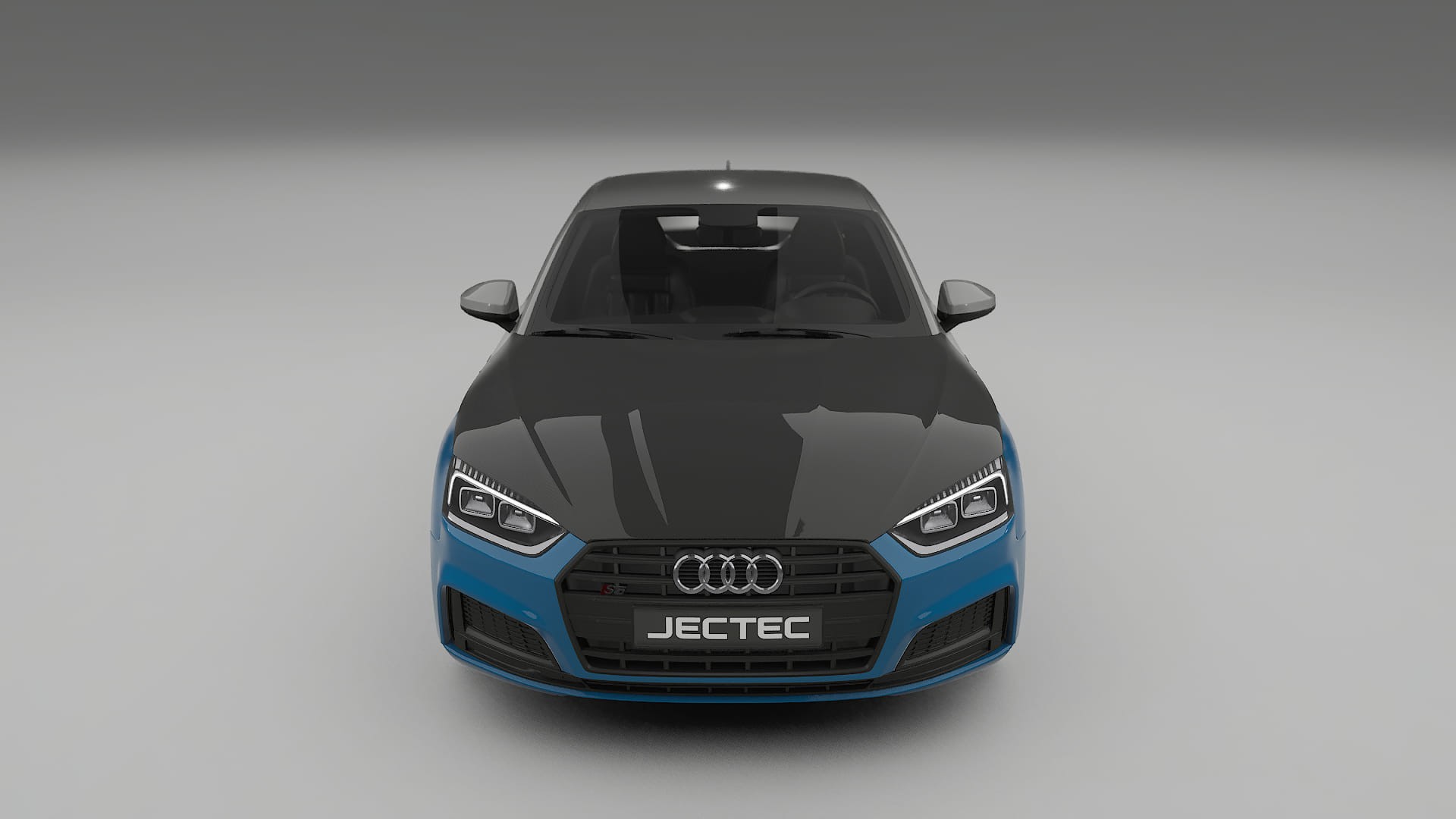 Película de Proteção de Pintura Audi S5 B9 prefacelift | Kit Frontal CrystalGuard com Capô em Estilo Carbono