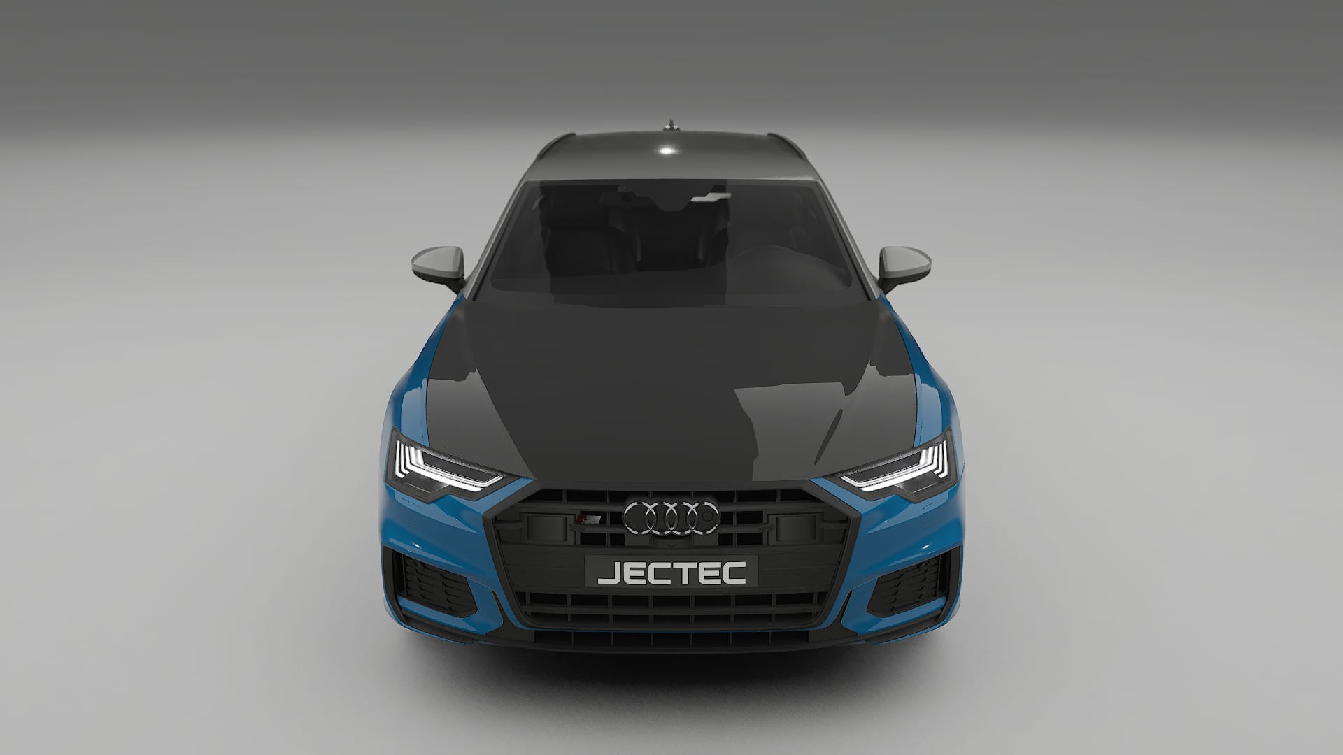Película de Proteção de Pintura Audi S6 Avant prefacelift C8 | Kit Frontal CrystalGuard com Capô em Estilo Carbono