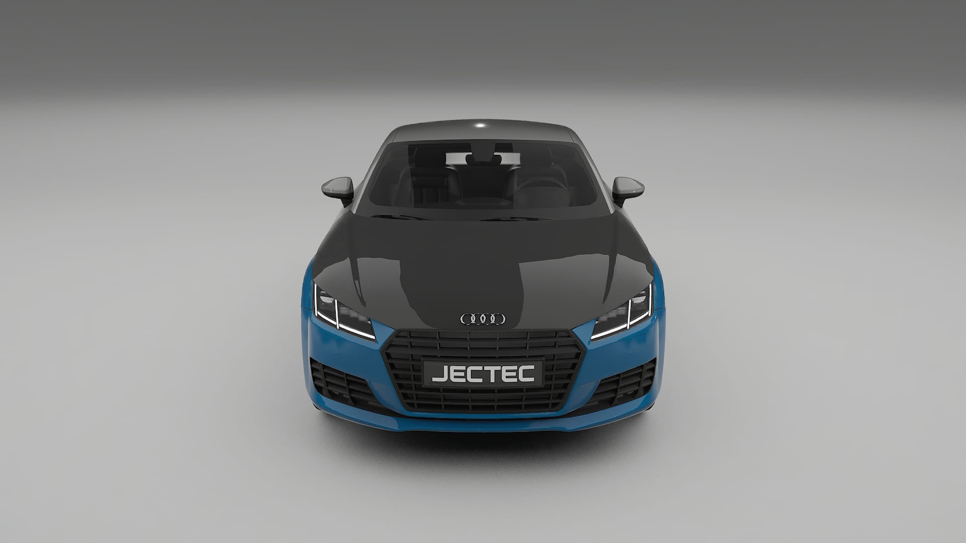 Película de Proteção de Pintura Audi TT coupe 8S prefacelift | Kit Frontal CrystalGuard com Capô em Estilo Carbono