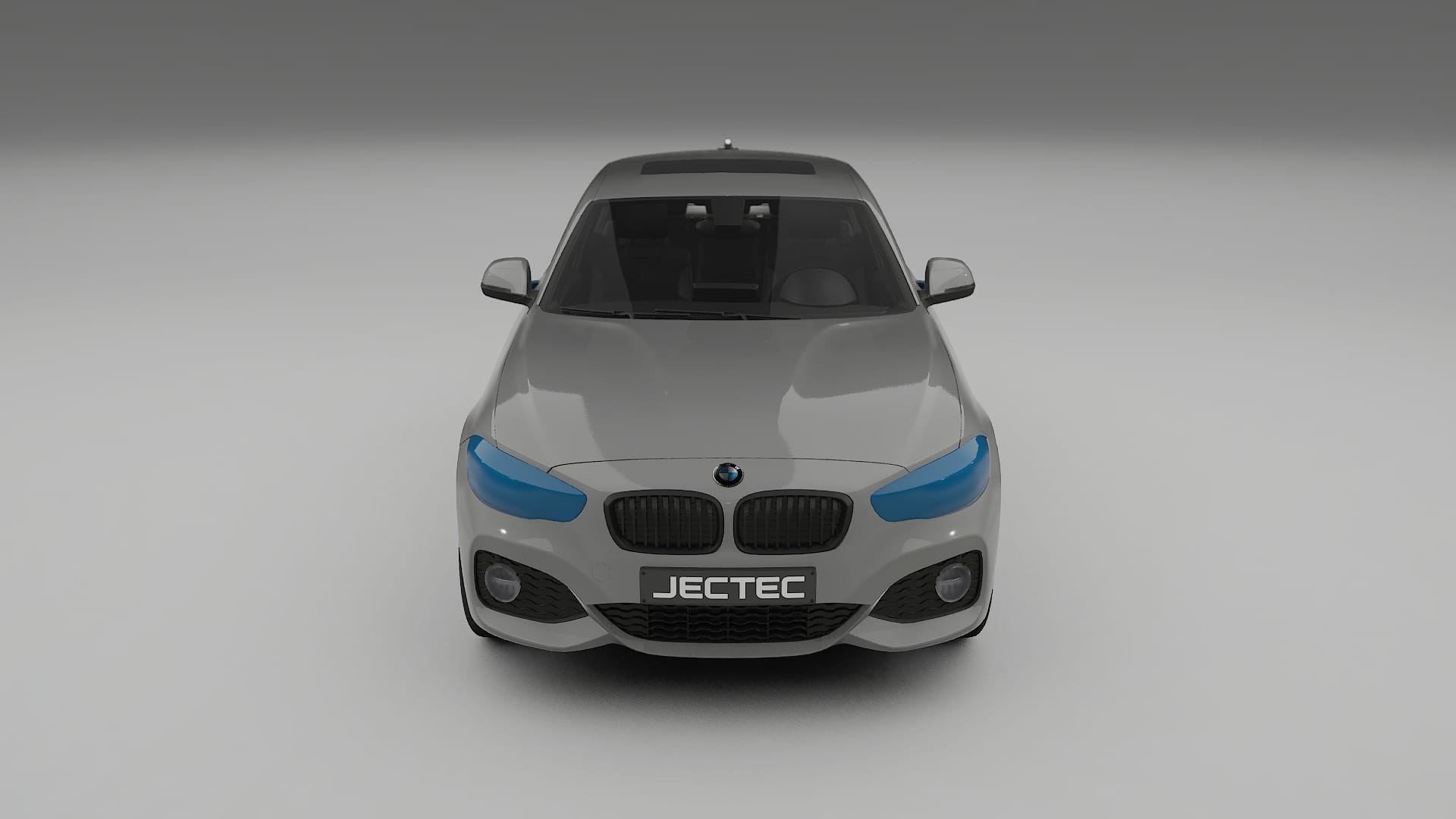 Película de Proteção de Pintura BMW 1 F20 facelift | Kit Frontal CrystalGuard com Capô em Estilo Carbono