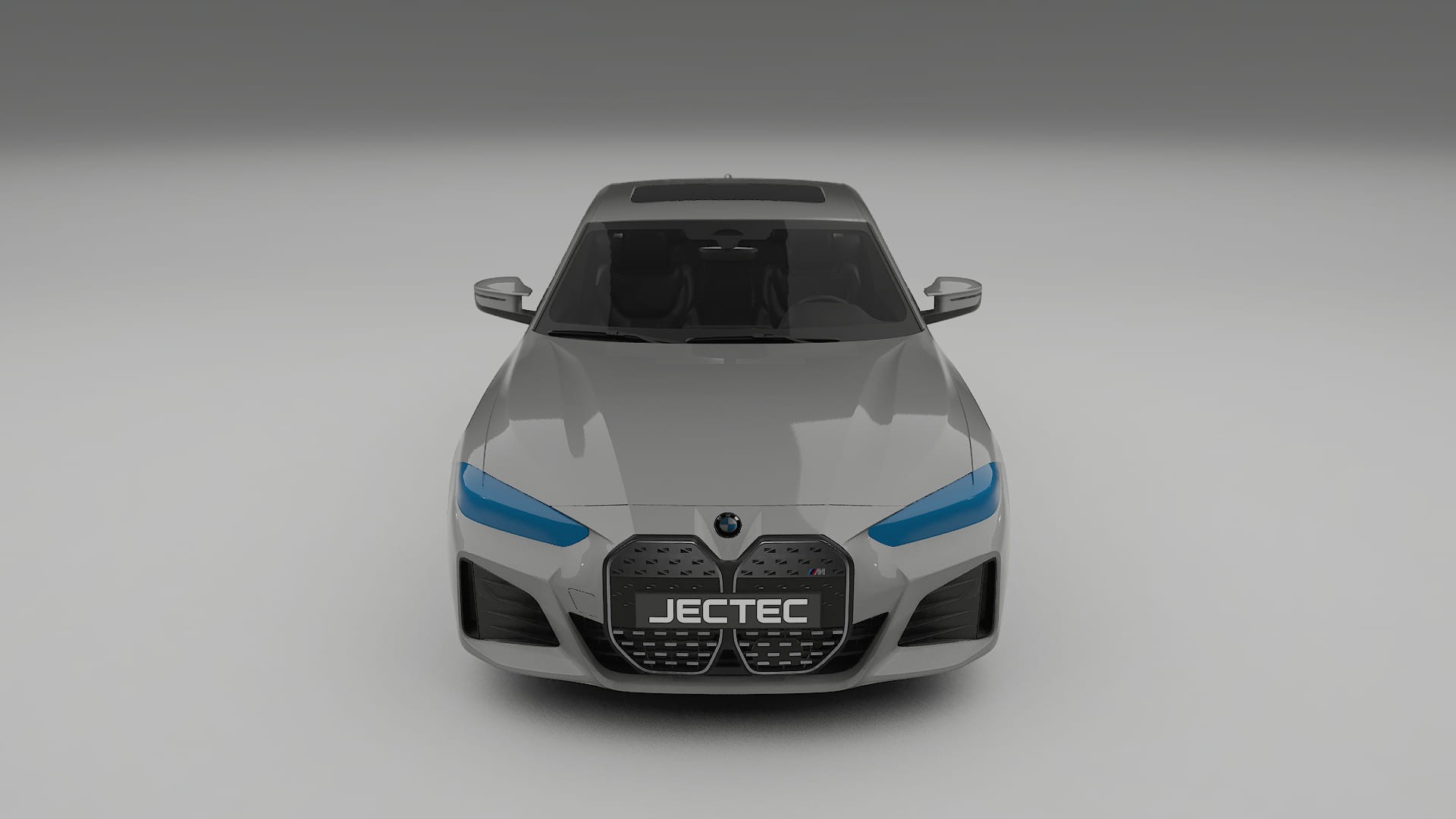 Película de Proteção de Pintura BMW I4 G26 M-Package | Kit Frontal CrystalGuard com Capô em Estilo Carbono