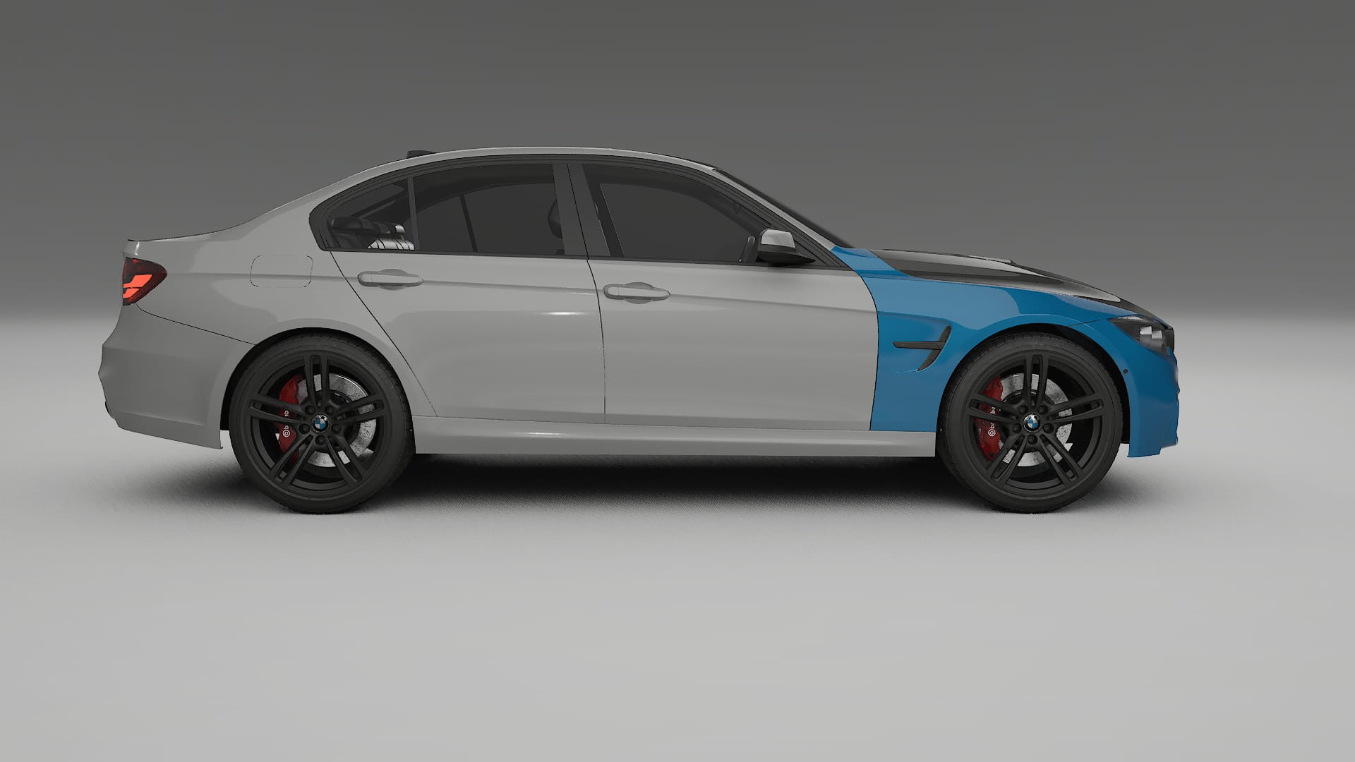 Película de Proteção de Pintura BMW M3 F80 | Kit Frontal CrystalGuard com Capô em Estilo Carbono 2