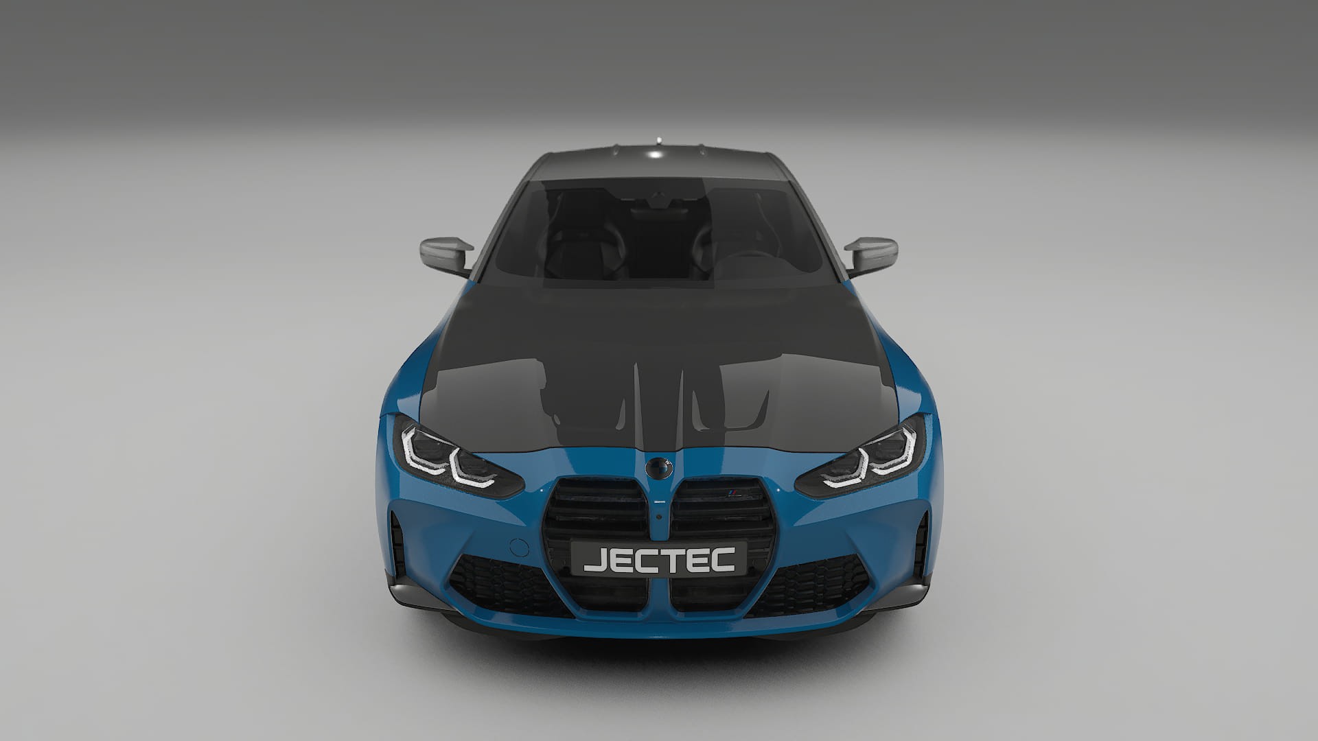 Película de Proteção de Pintura BMW M4 G82 | Kit Frontal CrystalGuard com Capô em Estilo Carbono