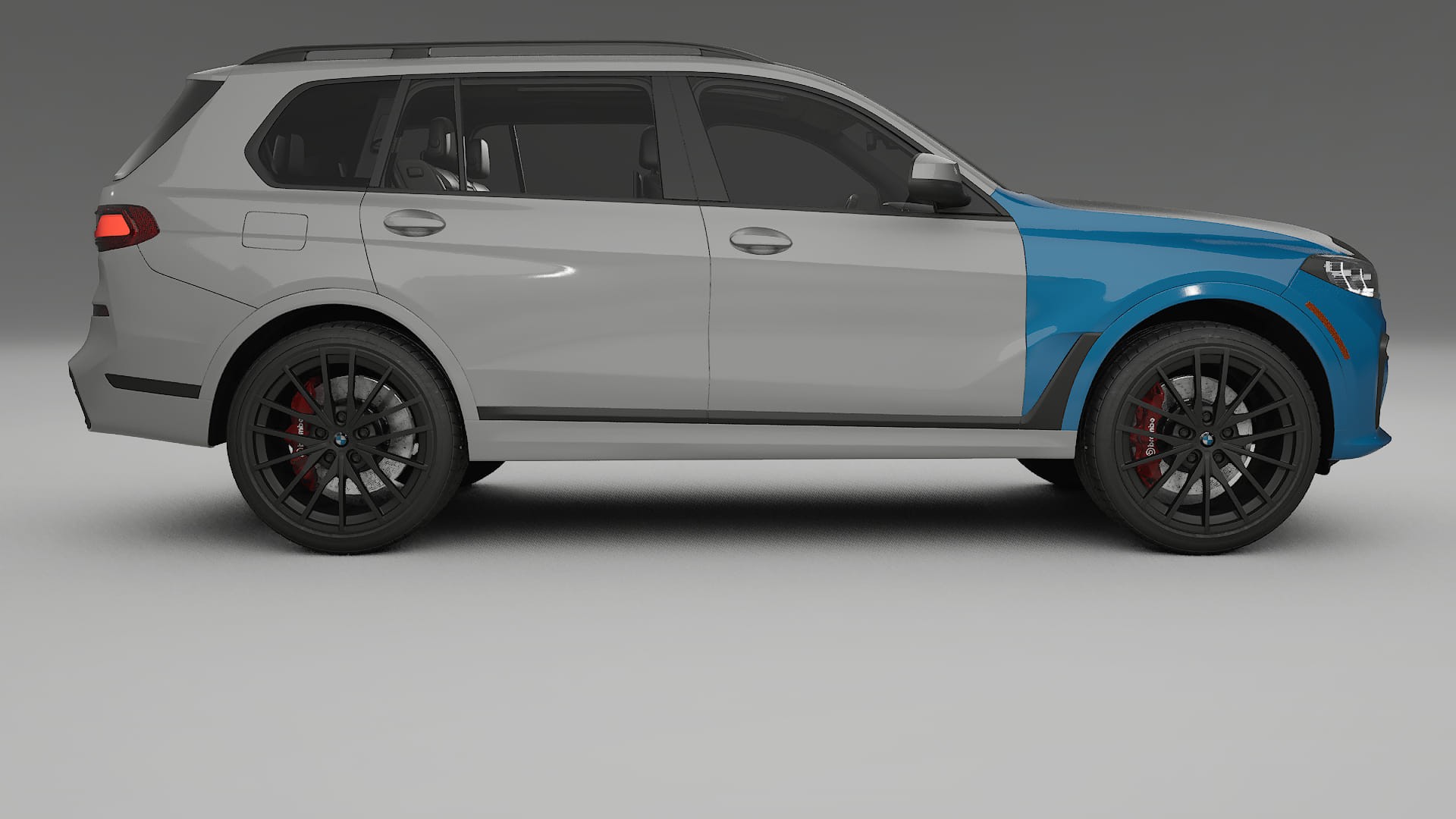 Película de Proteção de Pintura BMW X7 M G07 | Kit Frontal CrystalGuard com Capô em Estilo Carbono 2