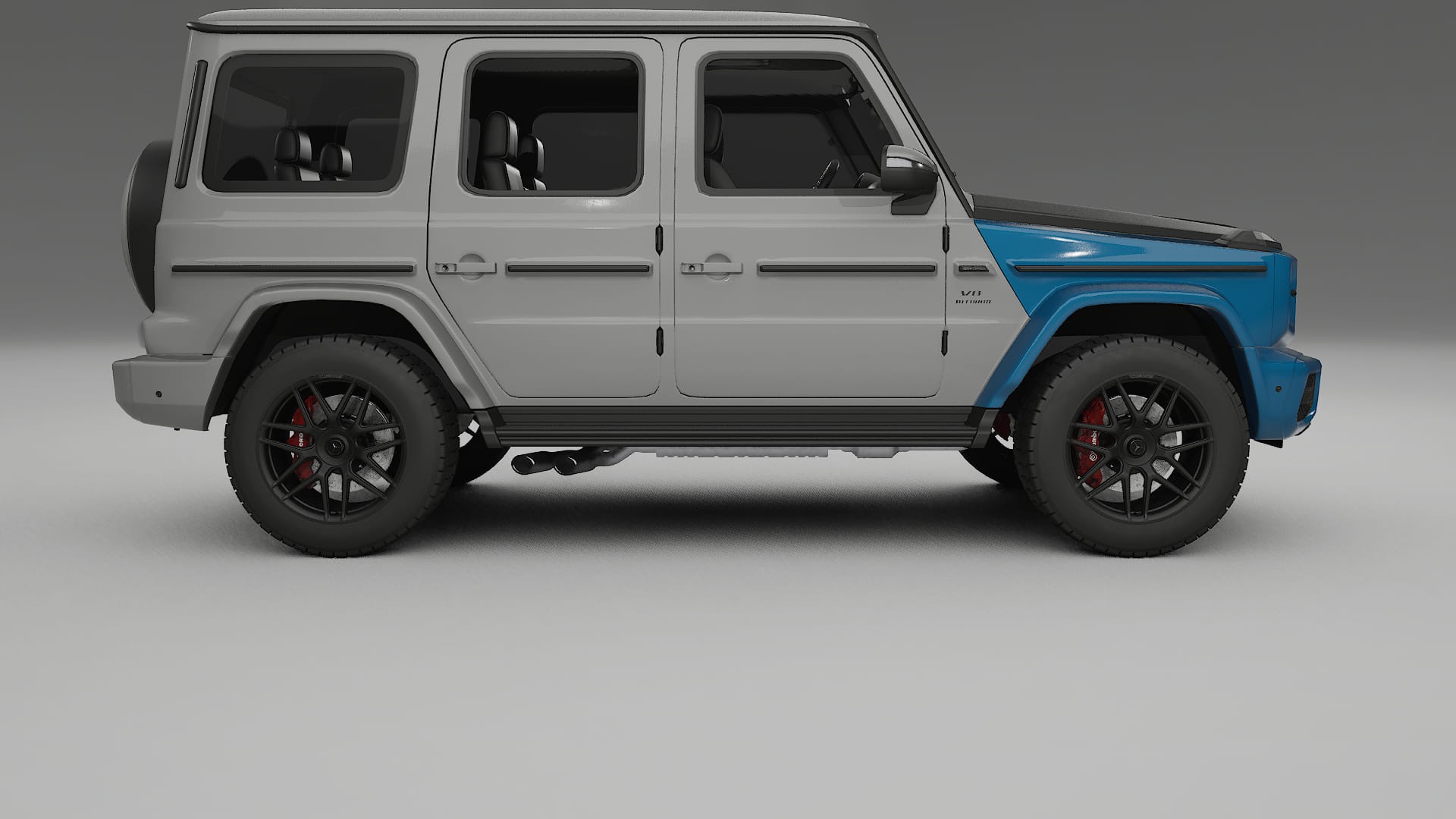 Película de Proteção de Pintura Mercedes G63 AMG W463A | Kit Frontal CrystalGuard com Capô em Estilo Carbono 2