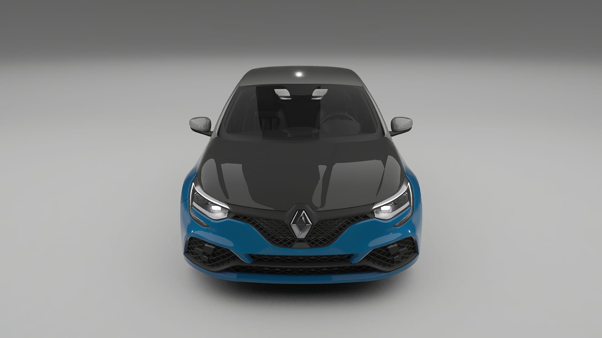 Película de Proteção de Pintura Renault Megane RS IV | Kit Frontal CrystalGuard com Capô em Estilo Carbono