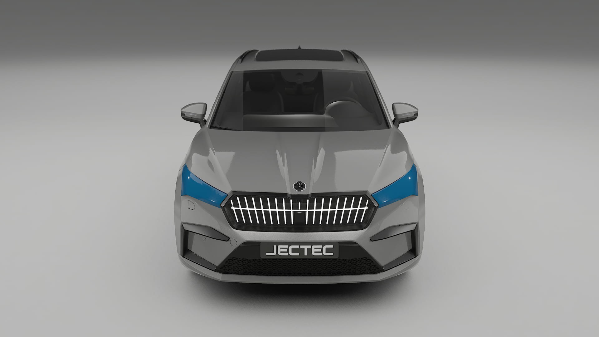 Película de Proteção de Pintura Škoda Enyaq MEB | Kit Frontal CrystalGuard com Capô em Estilo Carbono