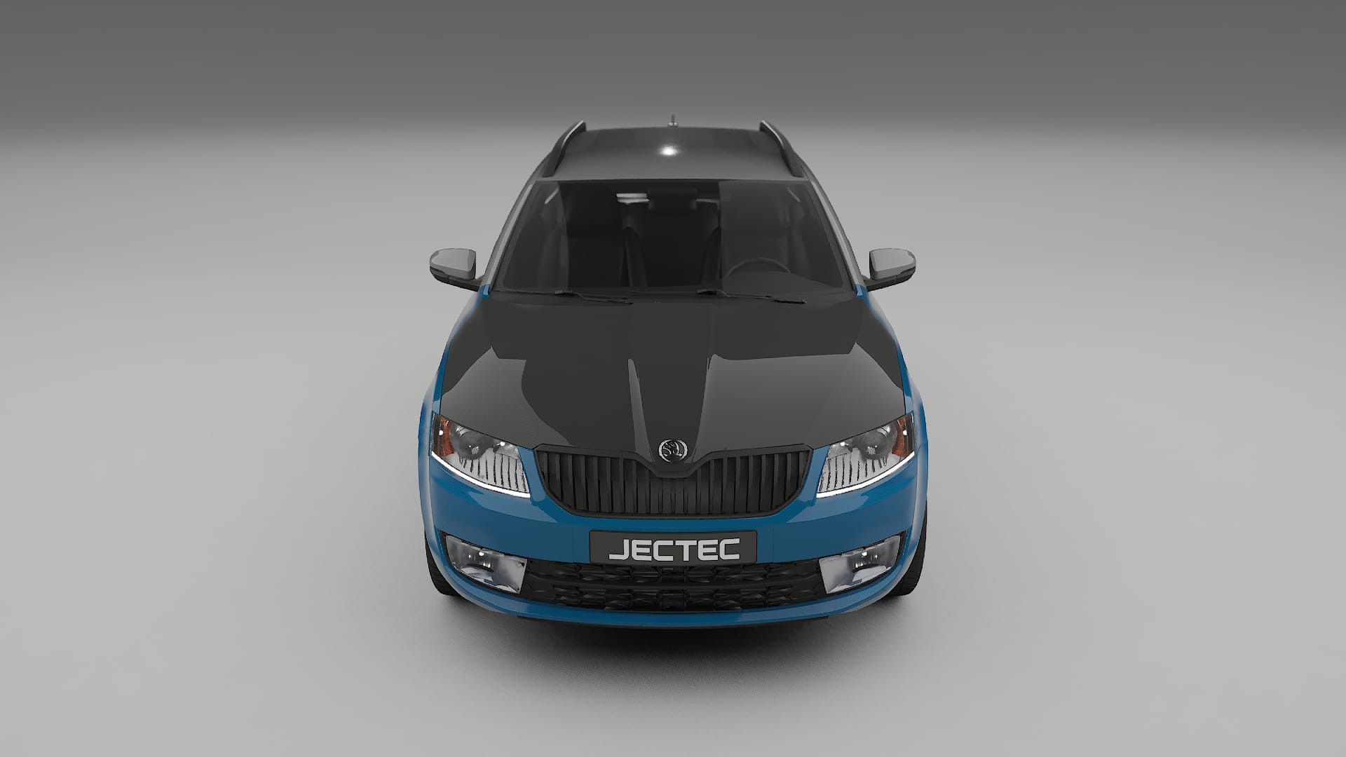 Película de Proteção de Pintura Škoda Octavia carrinha 5E | Kit Frontal CrystalGuard com Capô em Estilo Carbono