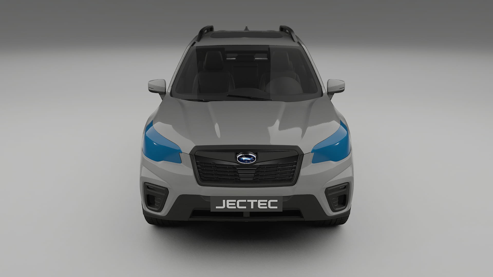 Película de Proteção de Pintura Subaru Forester V SK prefacelift | Kit Frontal CrystalGuard com Capô em Estilo Carbono