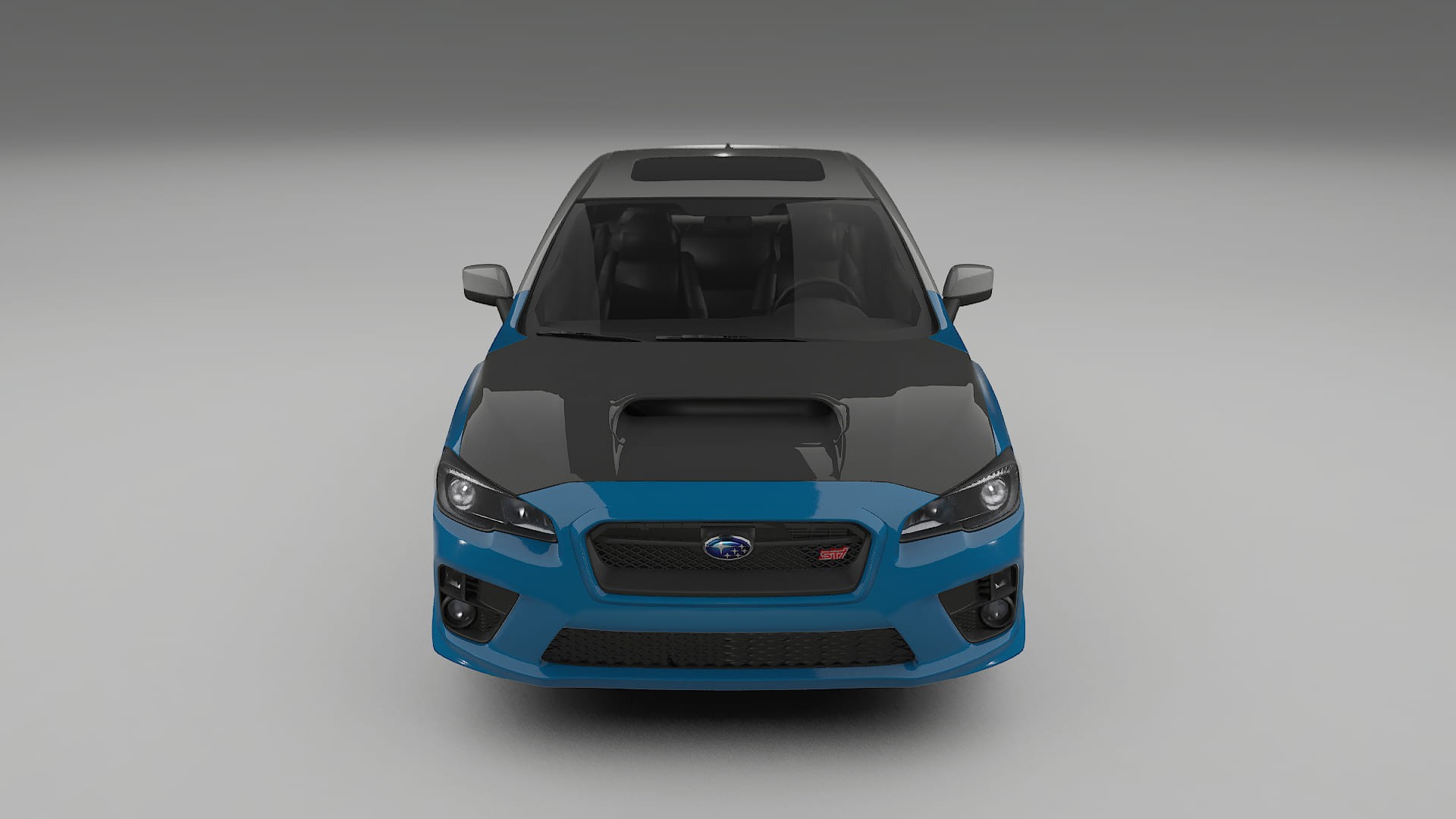 Película de Proteção de Pintura Subaru Impreza WRX Sti VA prefacelift | Kit Frontal CrystalGuard com Capô em Estilo Carbono