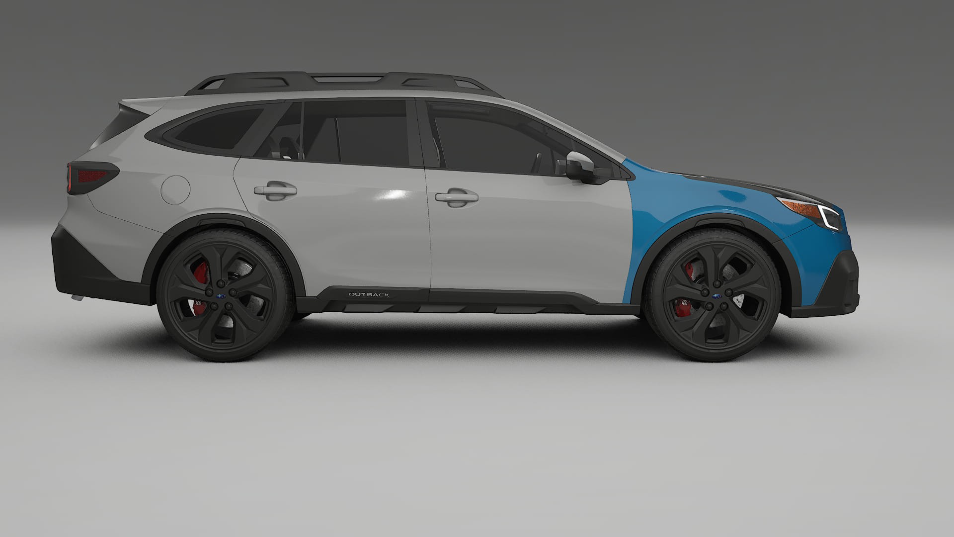 Subaru Outback VI BS prefacelift PPF | CrystalGuard Front Kit with Carbon Bonnet 2