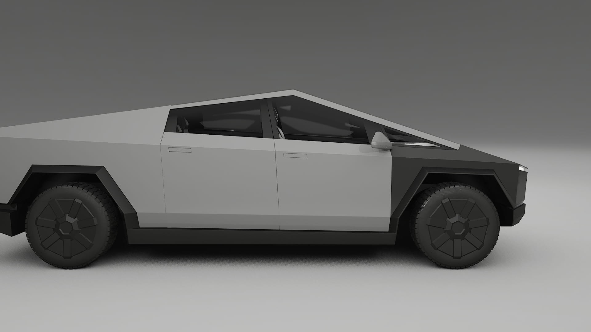 Película de Proteção de Pintura Tesla Cybertruck | Kit Frontal CrystalGuard com Capô em Estilo Carbono 2