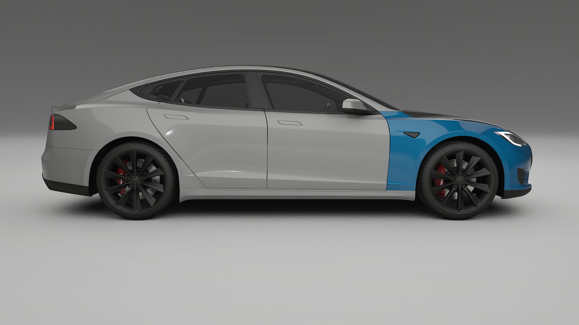 Película de Proteção de Pintura Tesla Model-S | Kit Frontal CrystalGuard com Capô em Estilo Carbono 2