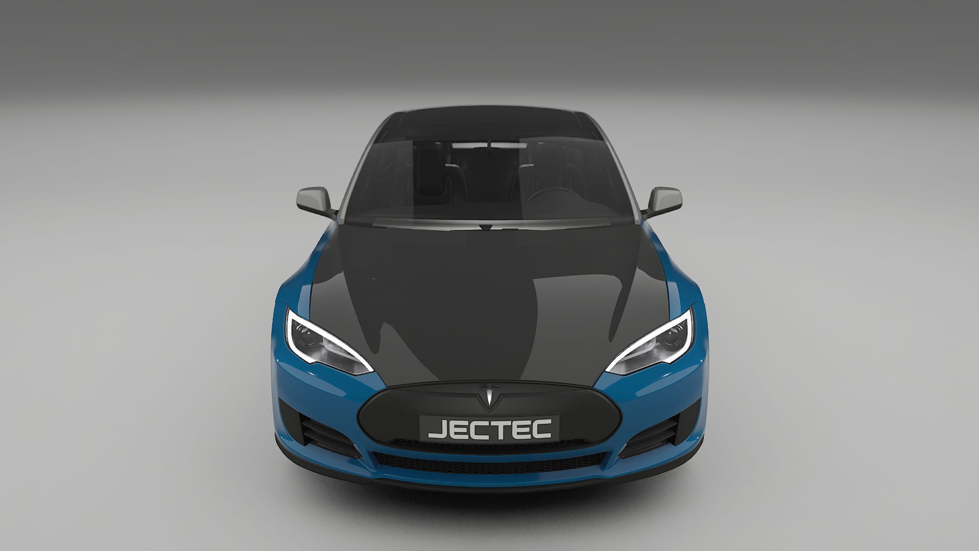 Película de Proteção de Pintura Tesla Model-S | Kit Frontal CrystalGuard com Capô em Estilo Carbono