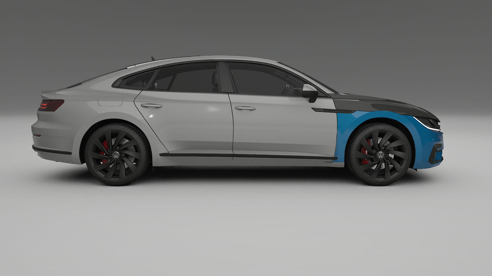 Película de Proteção de Pintura VW Arteon R 3H prefacelift | Kit Frontal CrystalGuard com Capô em Estilo Carbono 2