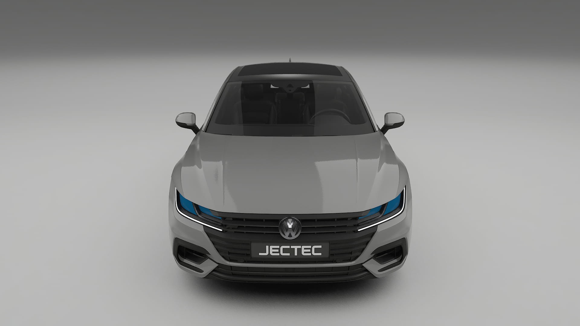 Película de Proteção de Pintura VW Arteon R 3H prefacelift | Kit Frontal CrystalGuard com Capô em Estilo Carbono