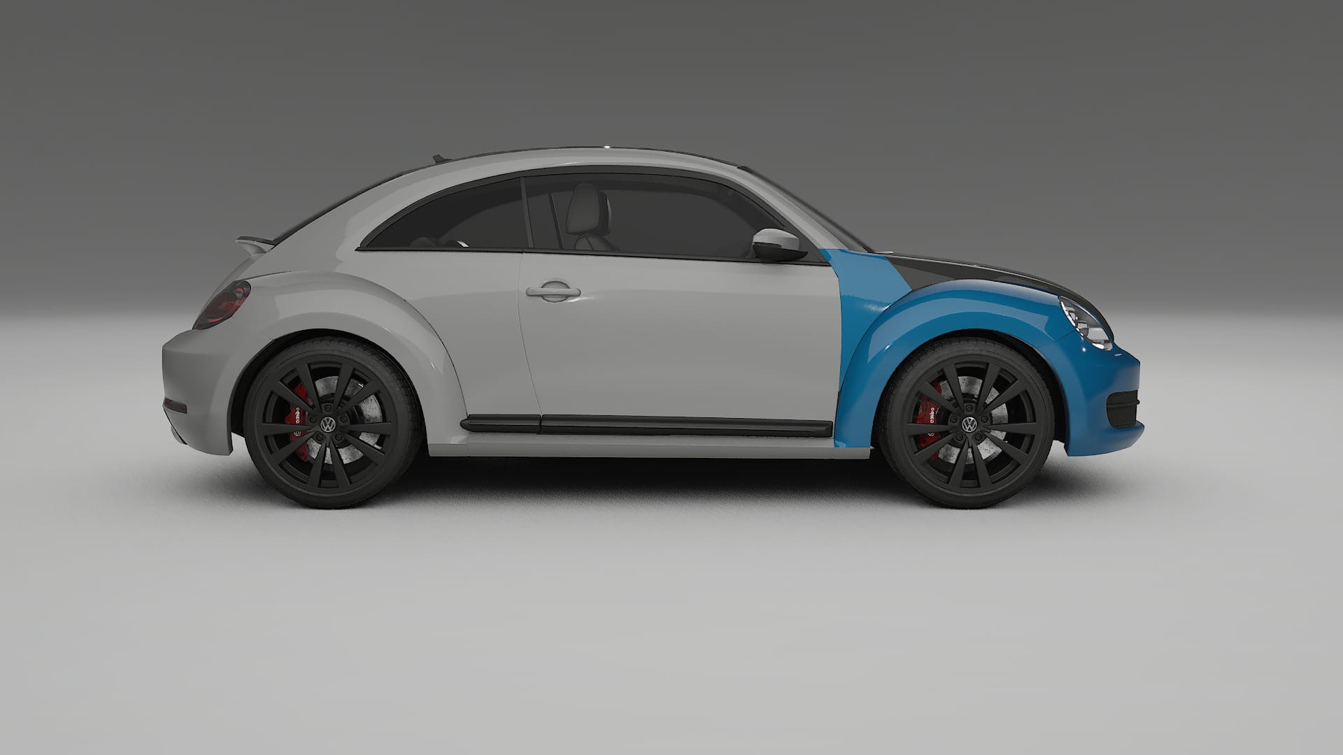 Película de Proteção de Pintura VW Beetle A5 prefacelift | Kit Frontal CrystalGuard com Capô em Estilo Carbono 2