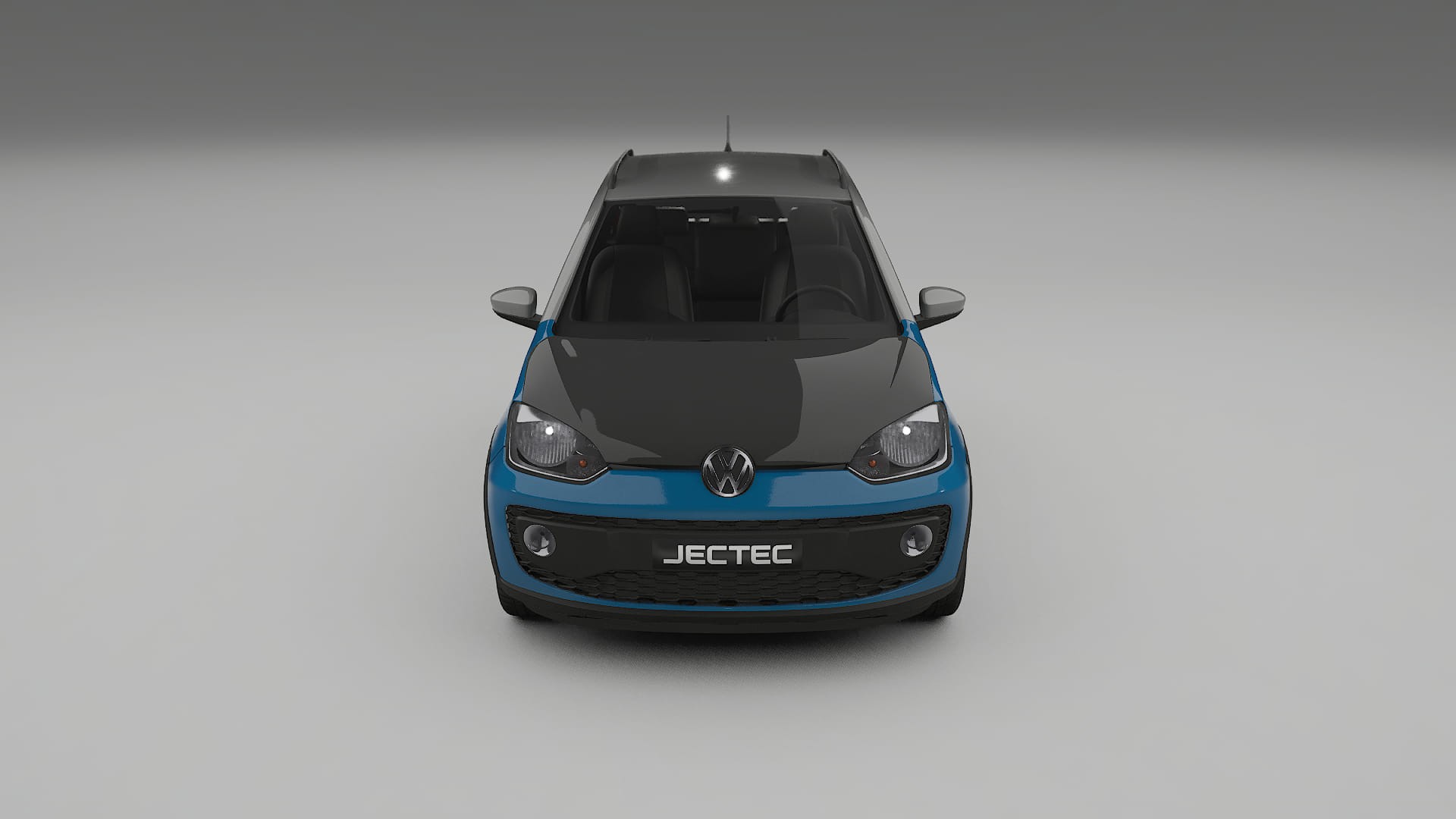 Película de Proteção de Pintura VW Cross Up | Kit Frontal CrystalGuard com Capô em Estilo Carbono