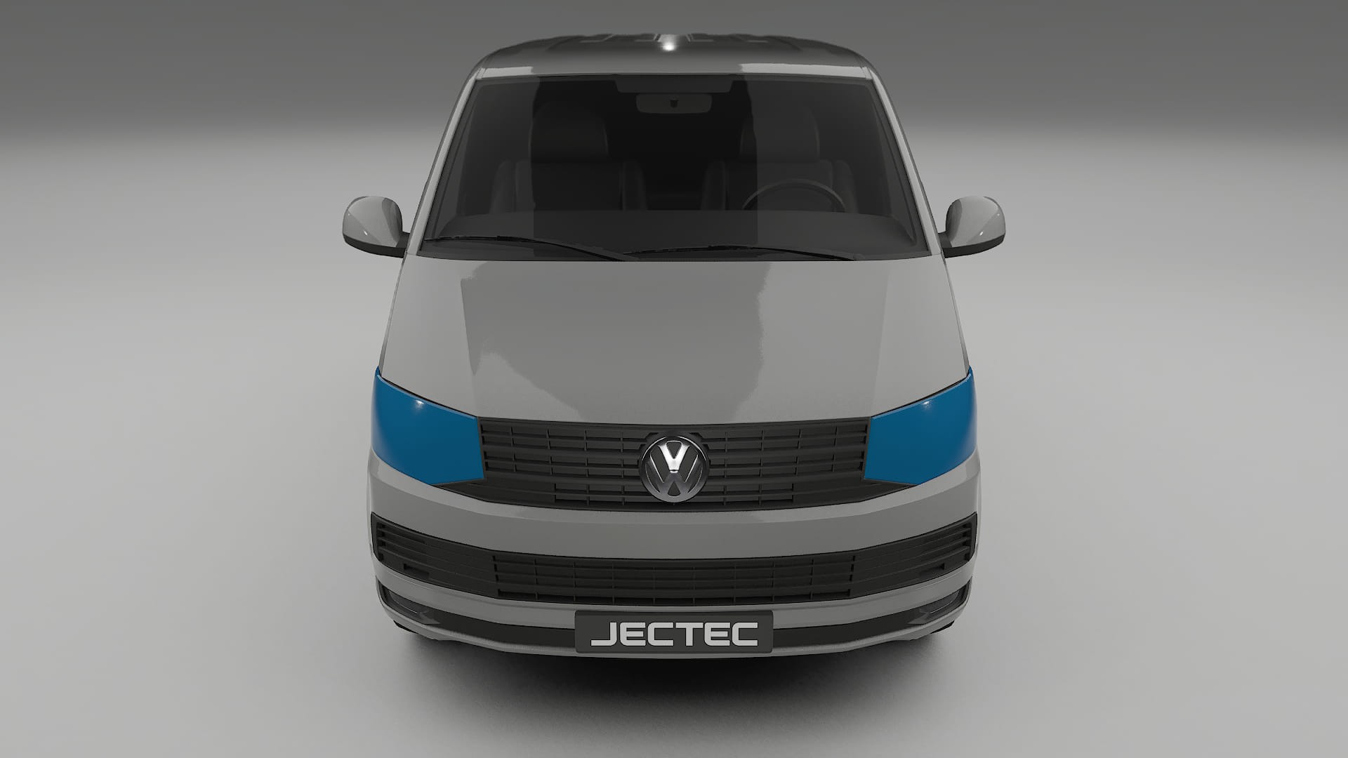 Película de Proteção de Pintura VW Transporter T6 Multivan | Kit Frontal CrystalGuard com Capô em Estilo Carbono