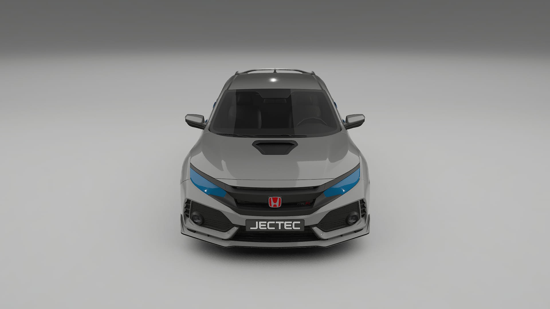 Película de Proteção de Pintura Honda Civic Type-R | Kit Frontal CrystalGuard com Capô em Estilo Carbono