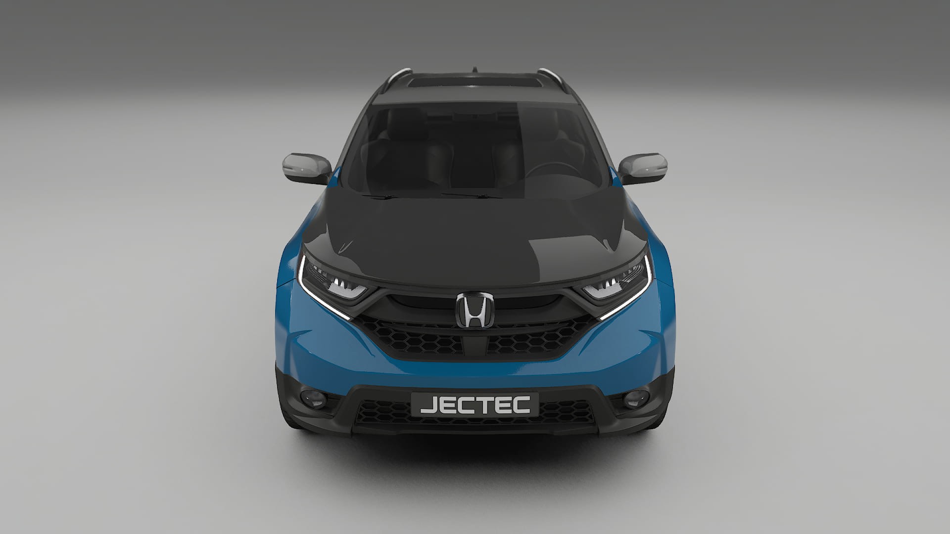 Película de Proteção de Pintura Honda CR-V Touring prefacelift | Kit Frontal CrystalGuard com Capô em Estilo Carbono