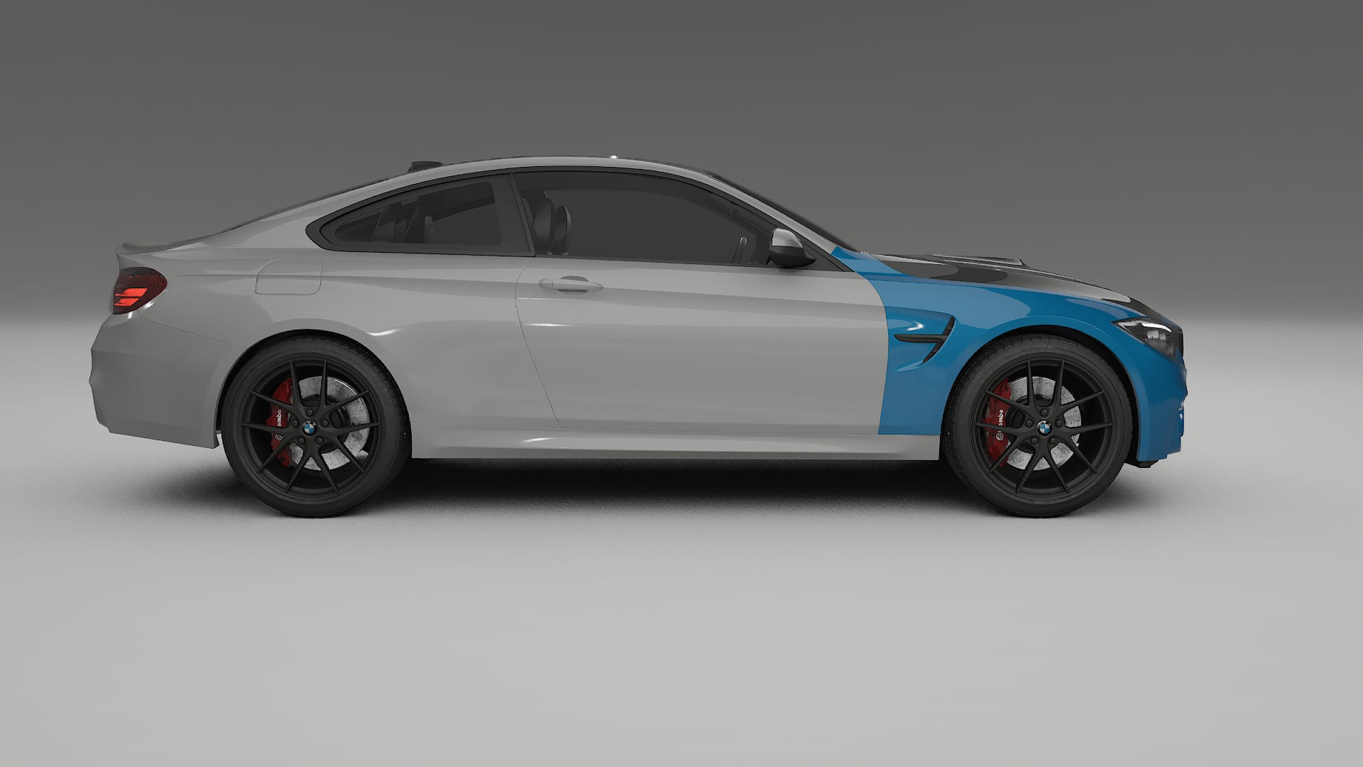 Película de Proteção de Pintura BMW M4 F82 | Kit Frontal CrystalGuard com Capô em Estilo Carbono 2